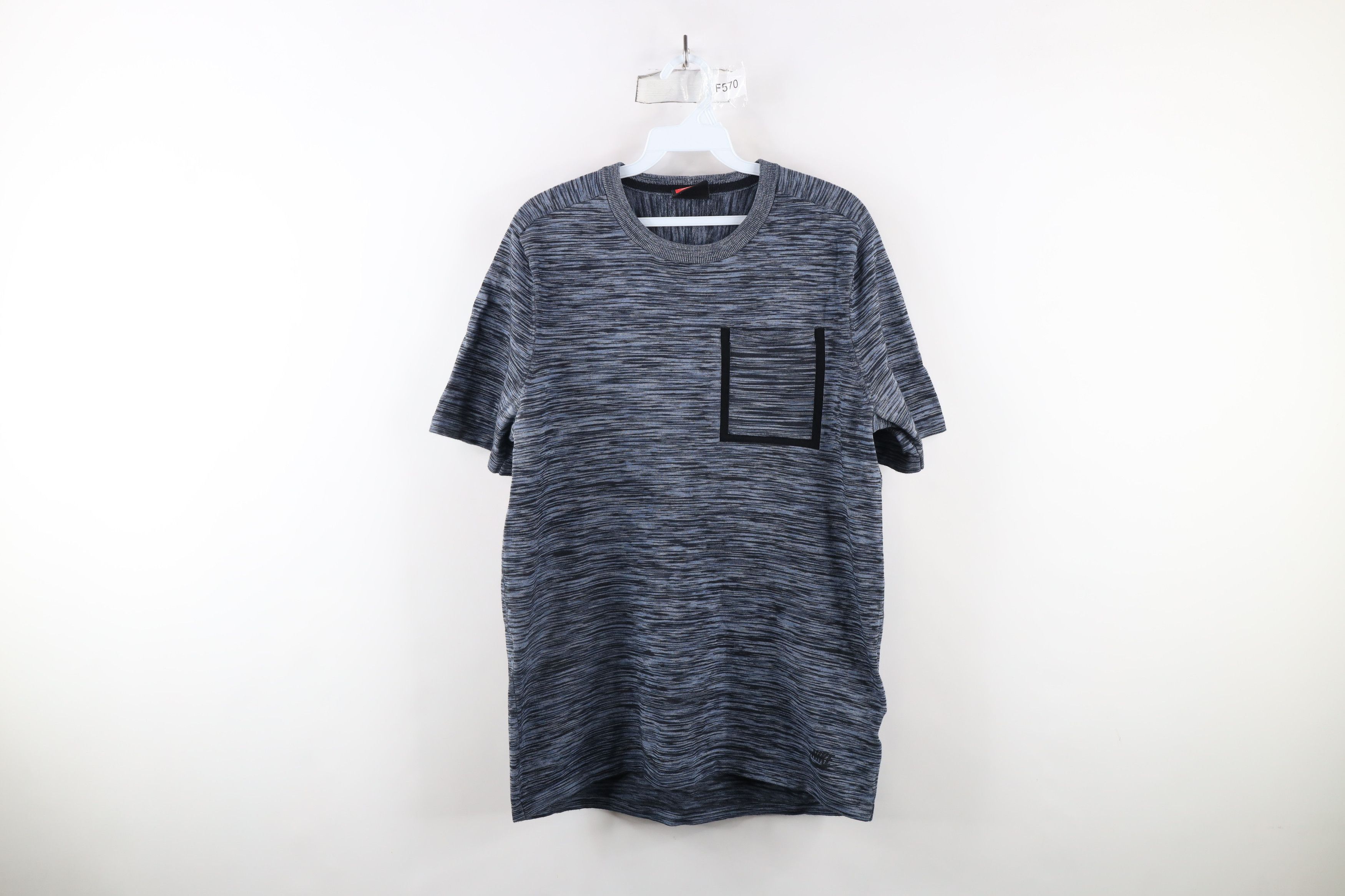 Nike × Vintage Nike Sportswear Tech Knit Short Sleeve Pocket T-Shirt Size US M / EU 48-50 / 2 - 1 Thumbnail