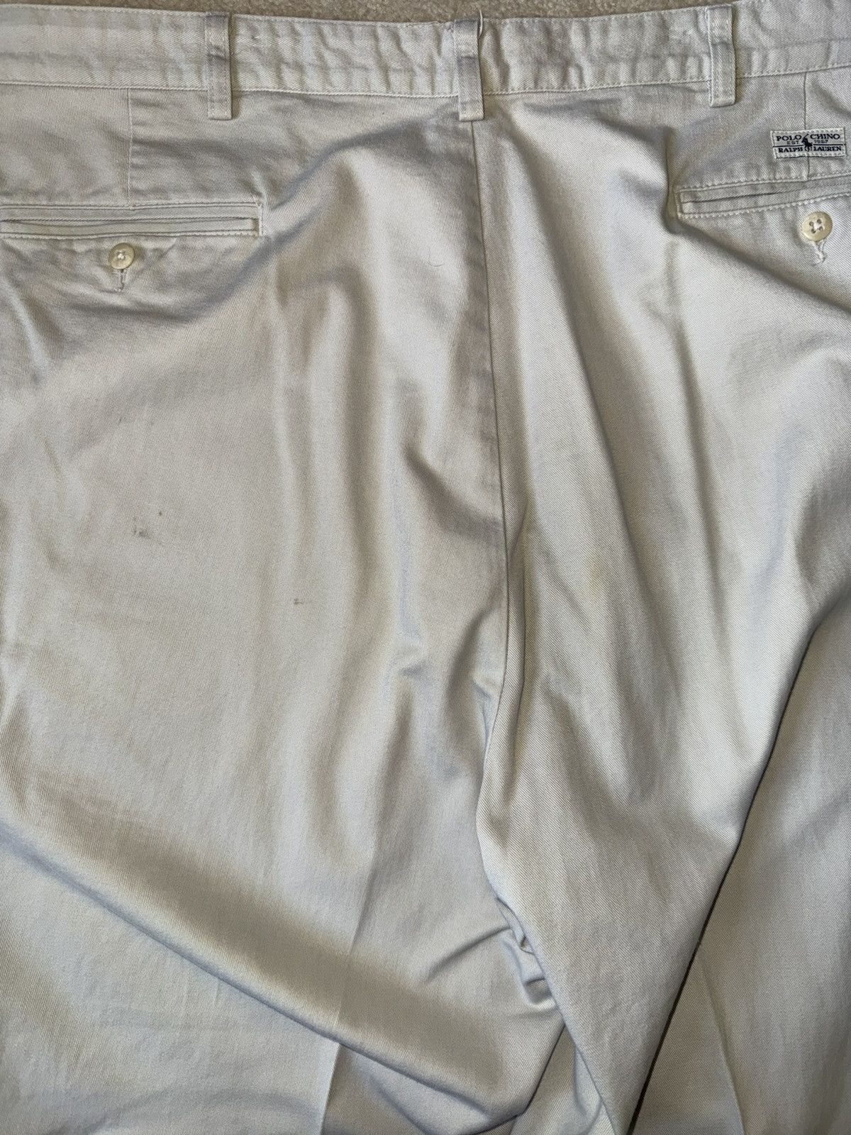 Polo Ralph Lauren Vintage 90s Polo Ralph Lauren Chino Gordon Pants Beige Size US 40 / EU 56 - 8 Thumbnail