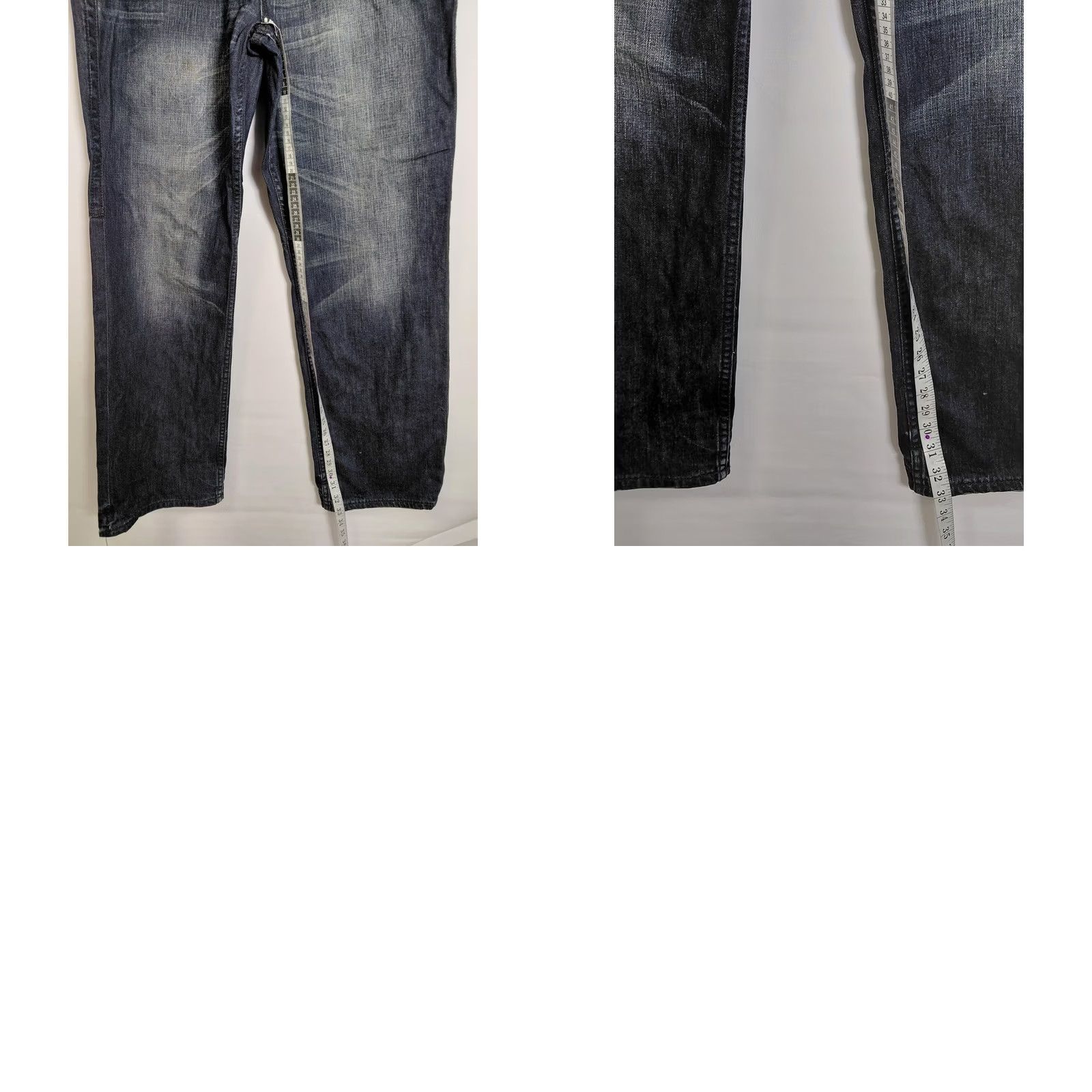 Rocawear Rocawear Jeans Blue Denim Men Size 34 W Regular Fit Mid Rise 34in Inseam Straight Button Logo Authentic Original Rocawear Size US 34 / EU 50 - 9 Thumbnail
