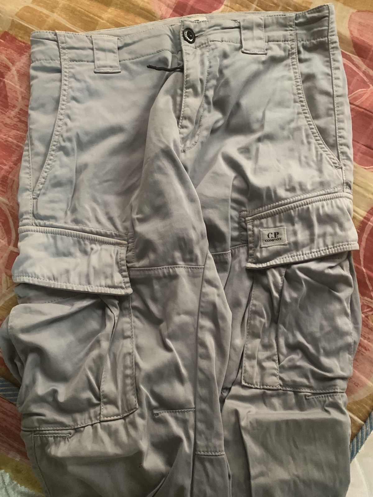 C.P. Company C.P. Company Ergonomic Fit Cargo Pants Grey Size 44 Size US 44 / EU 60 - 4 Thumbnail
