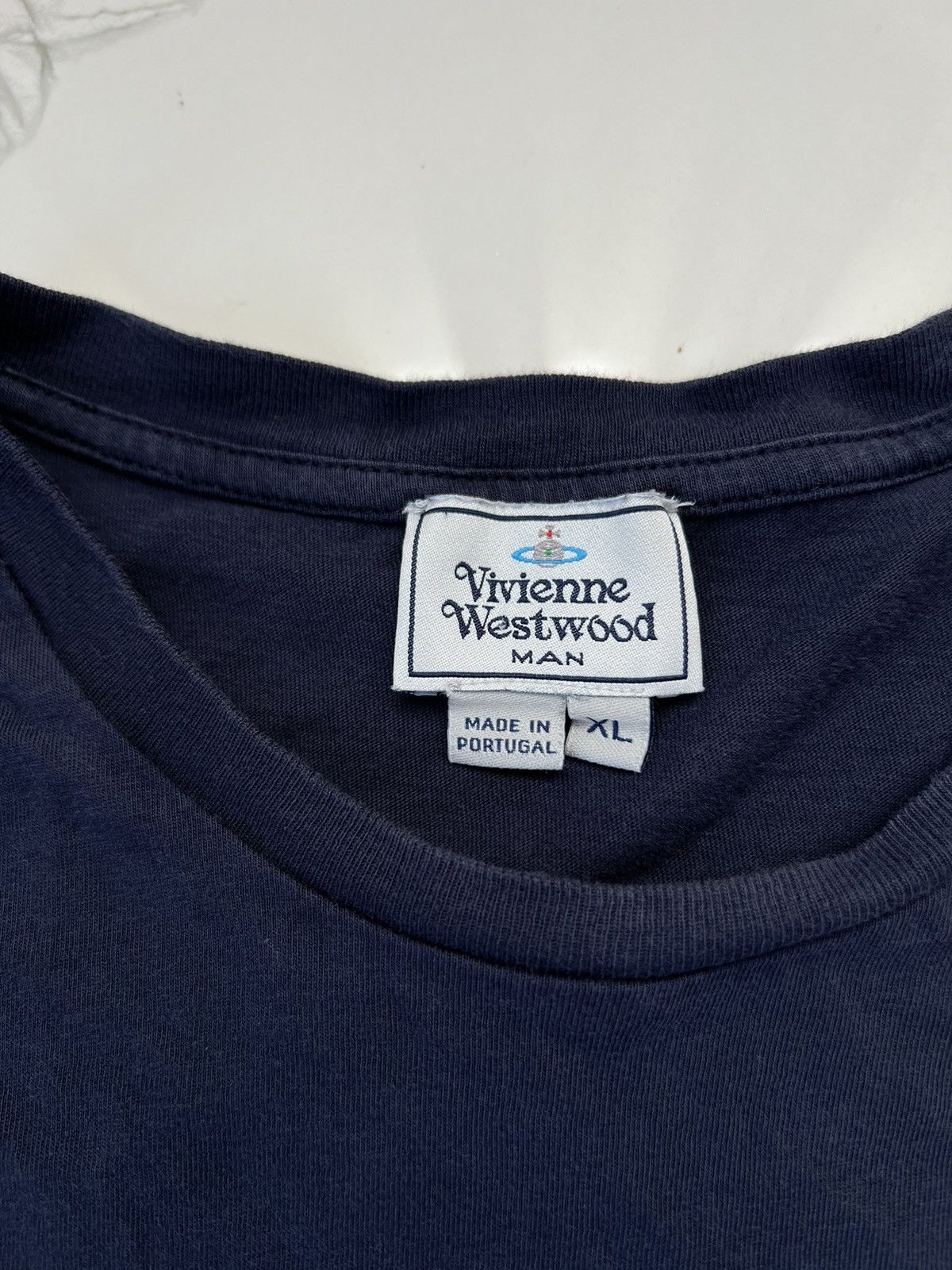 Vintage × Vivienne Westwood VIVIENNE WESTWOOD RETRO RARE Y2K SMALL LOGO TEE Size US XL / EU 56 / 4 - 4 Thumbnail