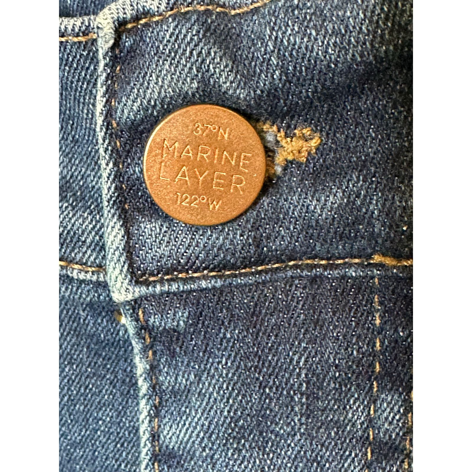 Marine Layer Marine Layer High Skinny Distressed Jeans size 24 - 0 Size 25" / US 0 / IT 36 - 4 Thumbnail