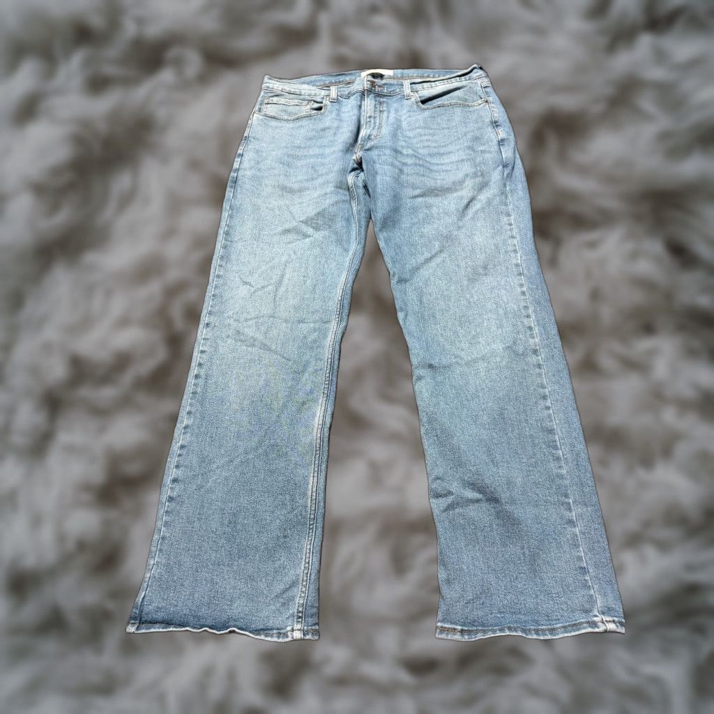 Levi's Levi's Jeans Relaxed 36 Blue Denim 36x32 Straight Flex Stretch Men Regular Size Levi's 500 Series Jeans Mens Blue 5-Pocket Design Size US 36 / EU 52 - 1 Thumbnail