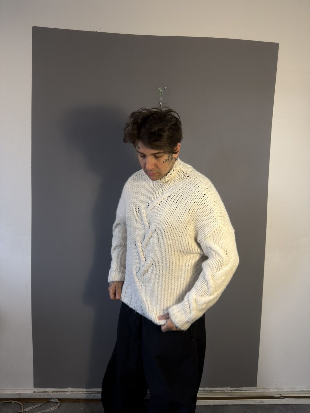 Balenciaga Balenciaga knit oversized sweater Size US L / EU 52-54 / 3 - 10 Thumbnail