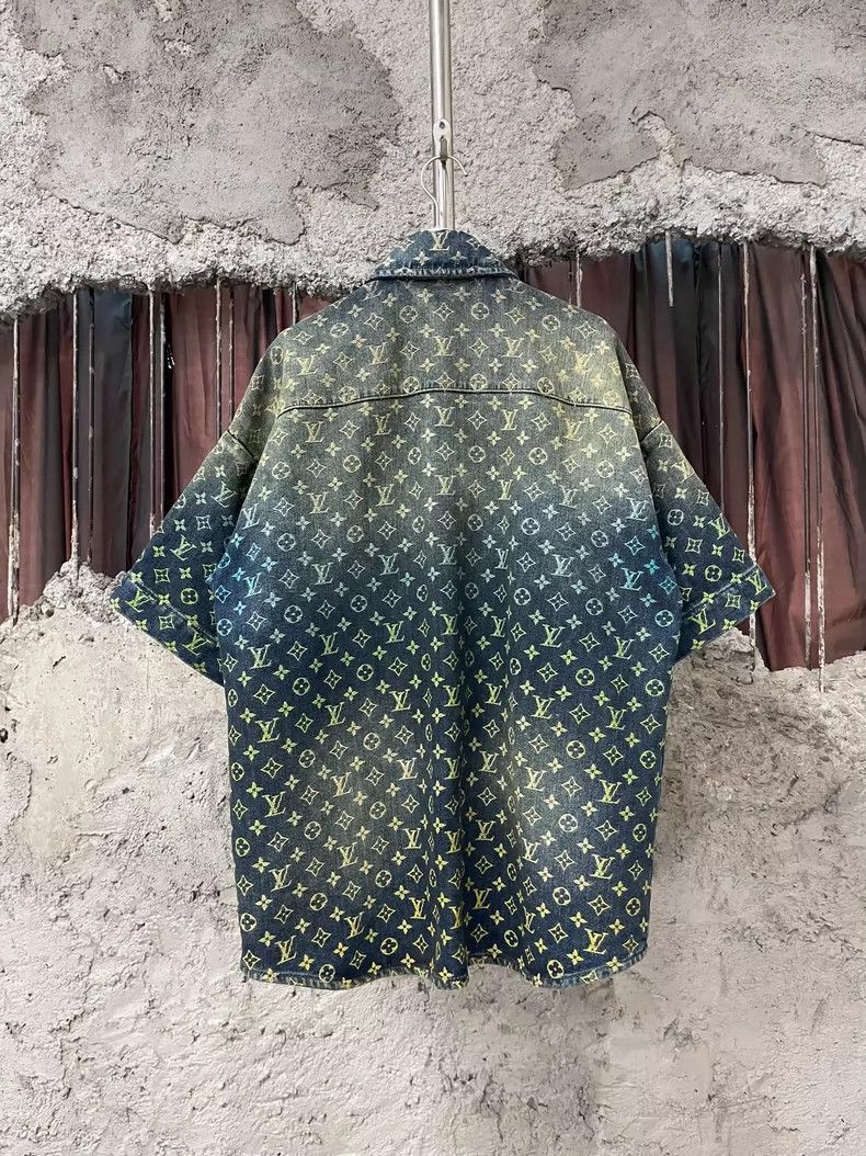 Louis Vuitton Louis Vuitton Colorful Denim Short Sleeve Jacket-2506 Size US M / EU 48-50 / 2 - 2 Thumbnail