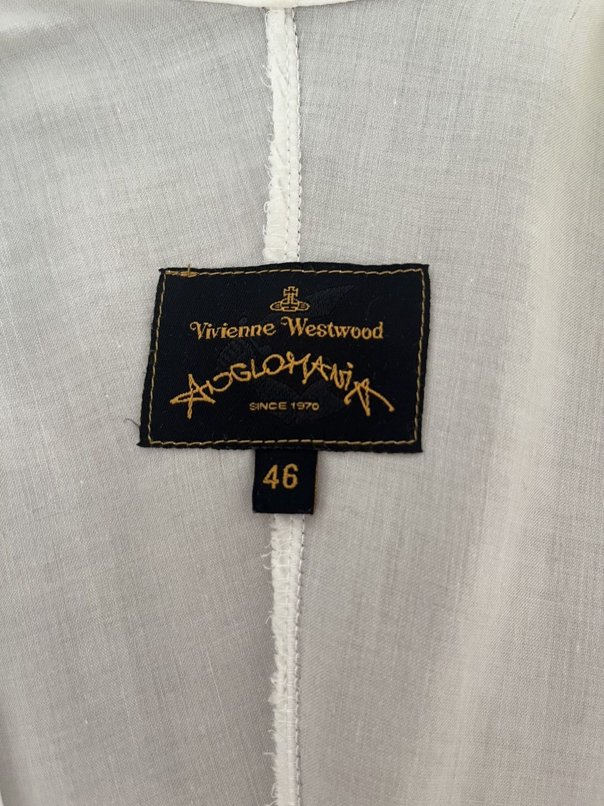 Vivienne Westwood Vivienne Westwood White Shirt Size L / US 10 / IT 46 - 8 Thumbnail