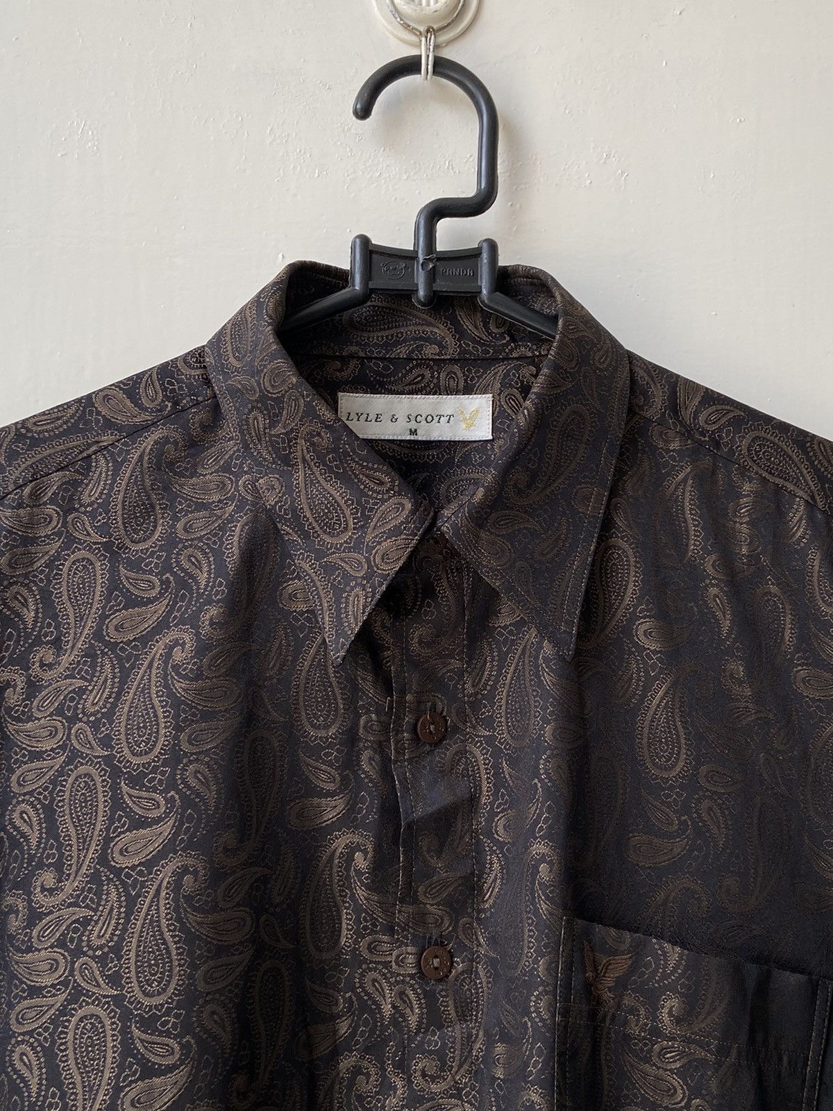 Designer × Lyle & Scott LYLE & SCOTT Motive Shirt Size US S / EU 44-46 / 1 - 4 Thumbnail