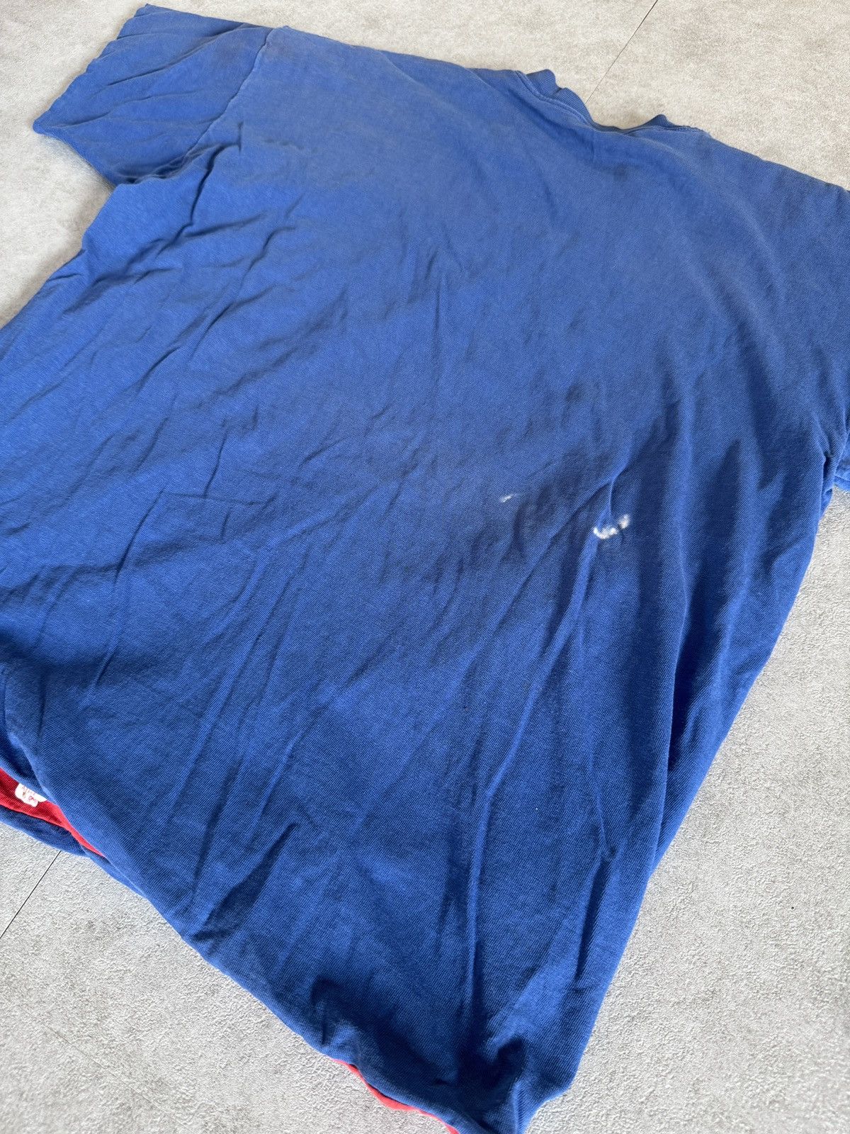 Vintage *RARE* VINTAGE 60s SOUTHERN ATHLETIC DOUBLE LAYER BLANK TEE Size US XL / EU 56 / 4 - 6 Thumbnail