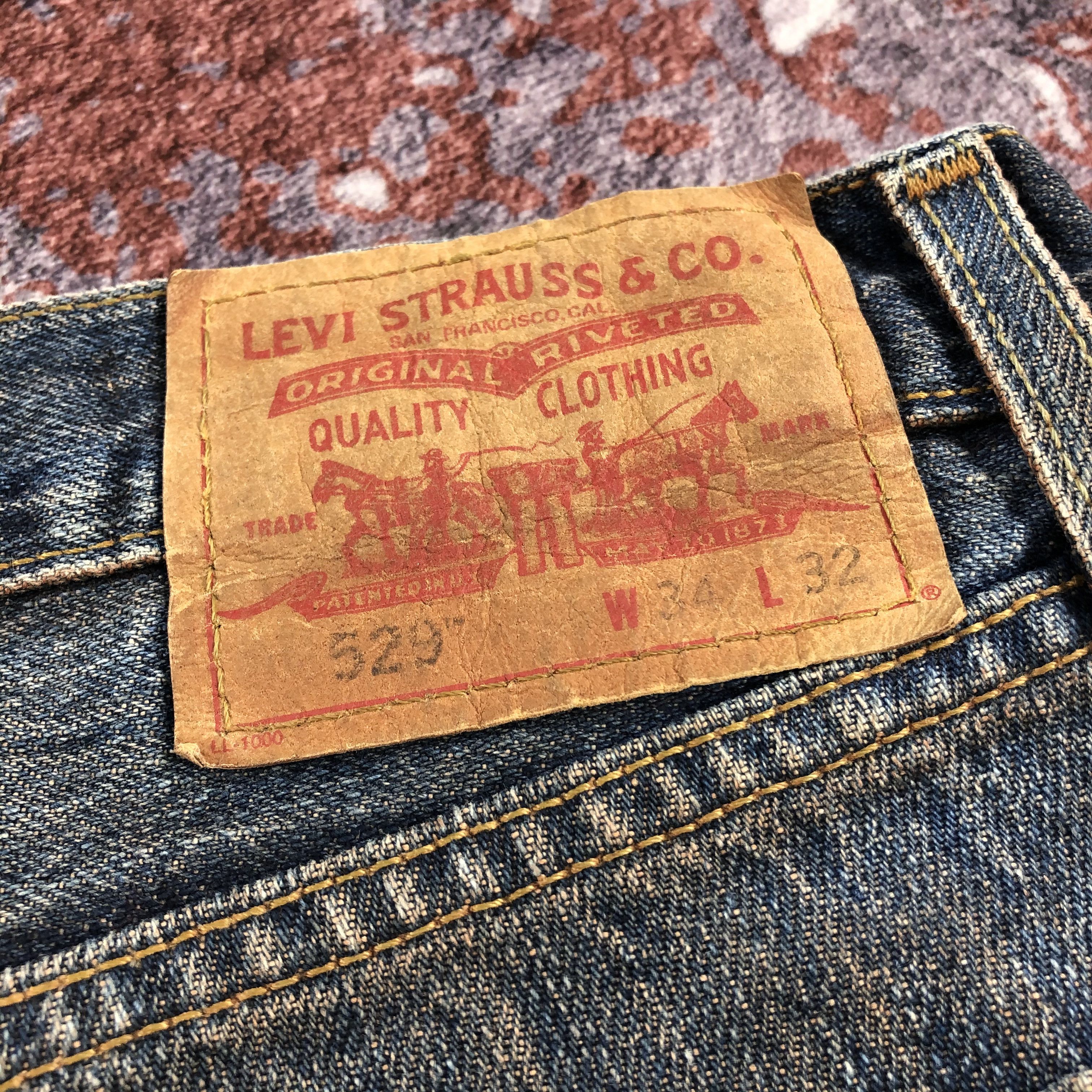 Levi's × Vintage Vintage Blue Wash Levis 529 Jeans-JM2625 Size US 36 / EU 52 - 6 Thumbnail