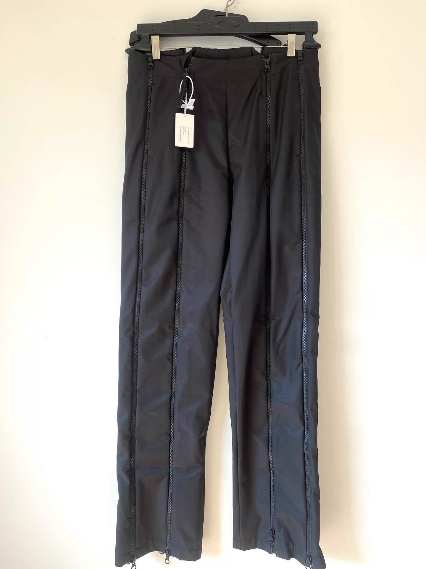 POST ARCHIVE FACTION (PAF) PAF 5.1 23FW Black Vertical Full-Zip Pants M Size US 32 / EU 48 - 4 Thumbnail