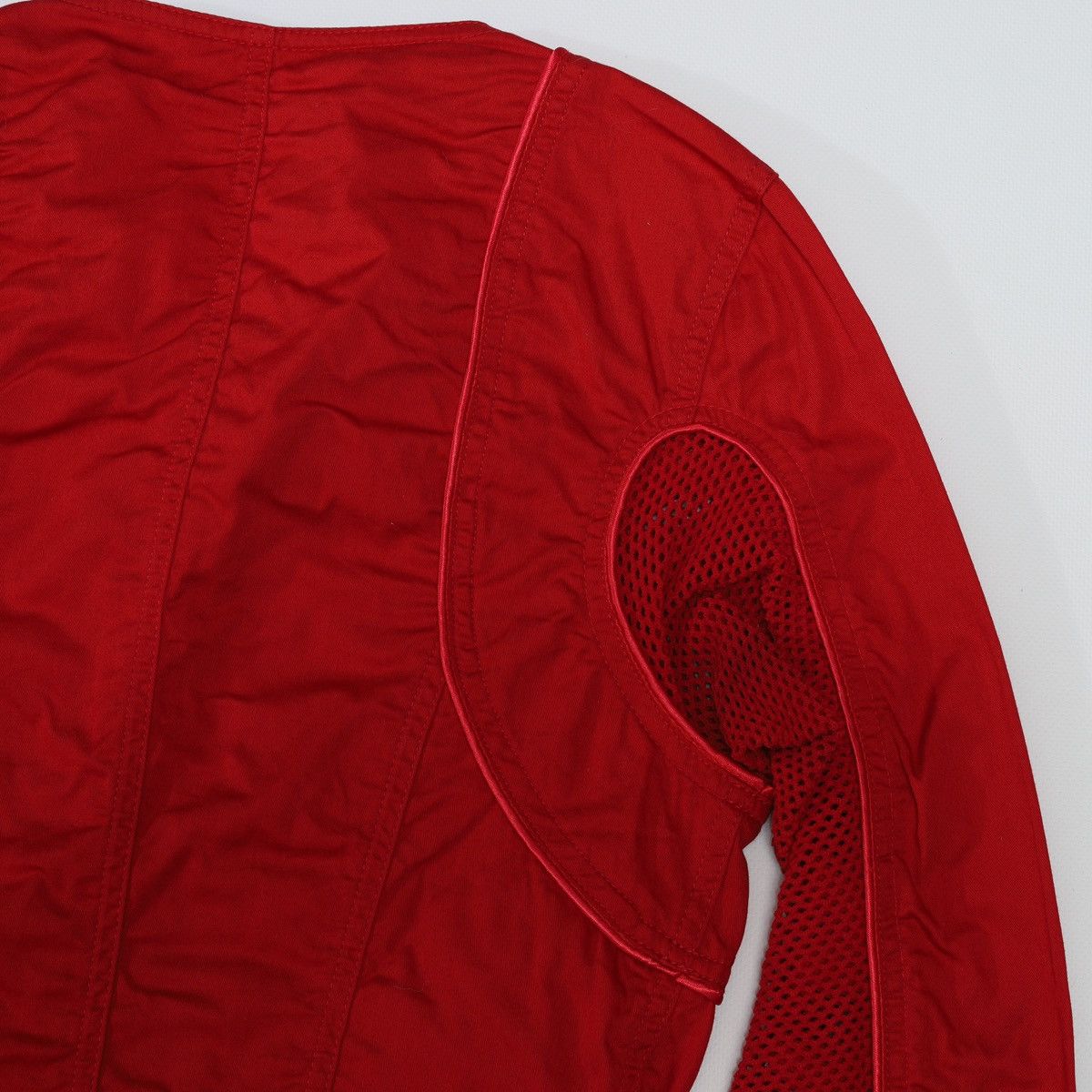 plein sud Plein Sud Jeans Vintage Red Sport Jacket Fishnet Size S / US 4 / IT 40 - 15 Thumbnail