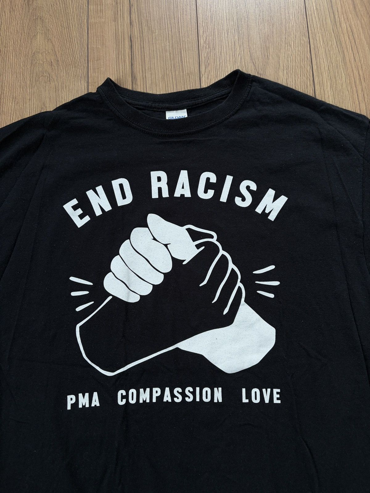 Band Tees End Racism Hardcore T-shirt Size US L / EU 52-54 / 3 - 3 Thumbnail