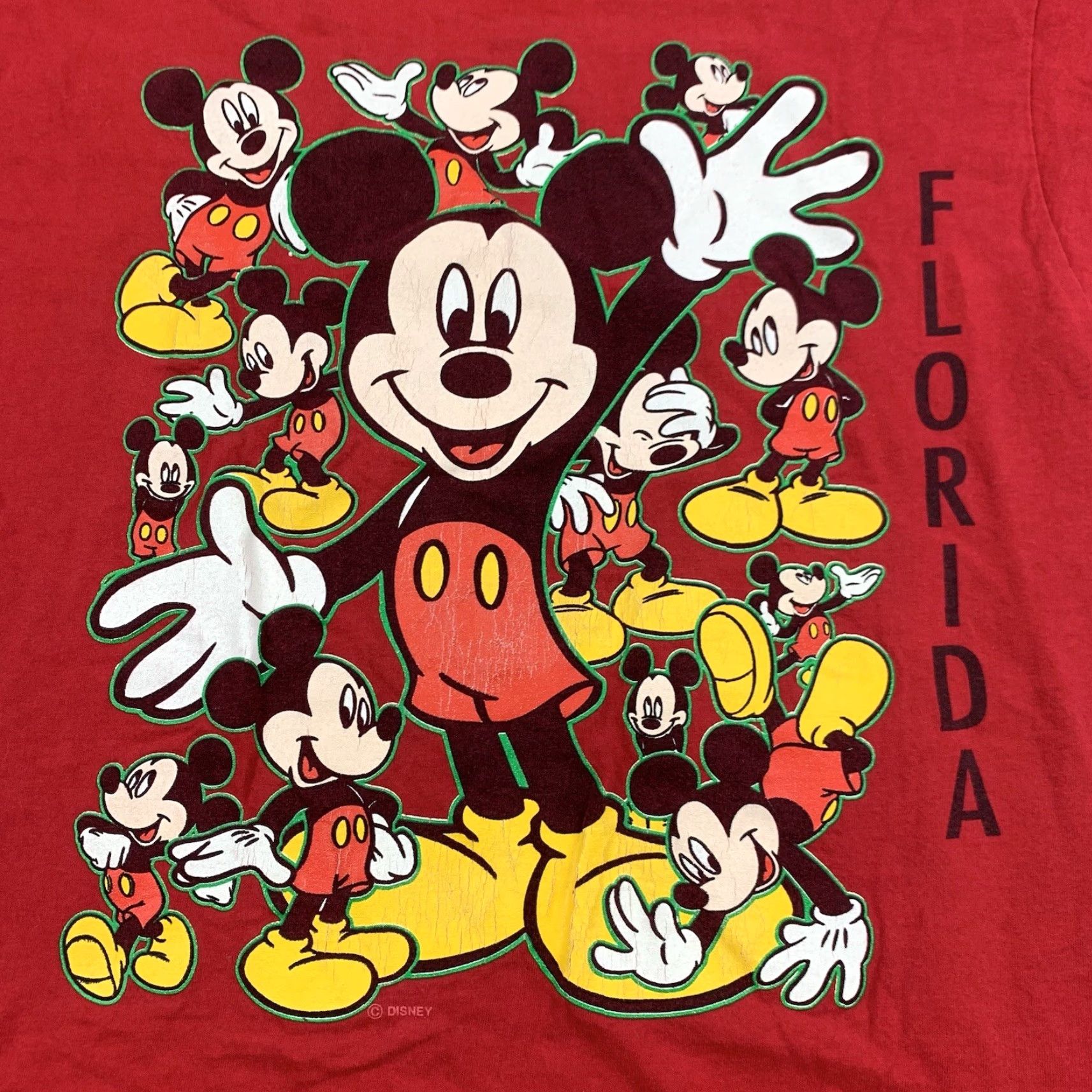 Mickey Unlimited VINTAGE Mickey Mouse Shirt Adult M Red Disney World Florida 90s Mens Size US M / EU 48-50 / 2 - 2 Thumbnail