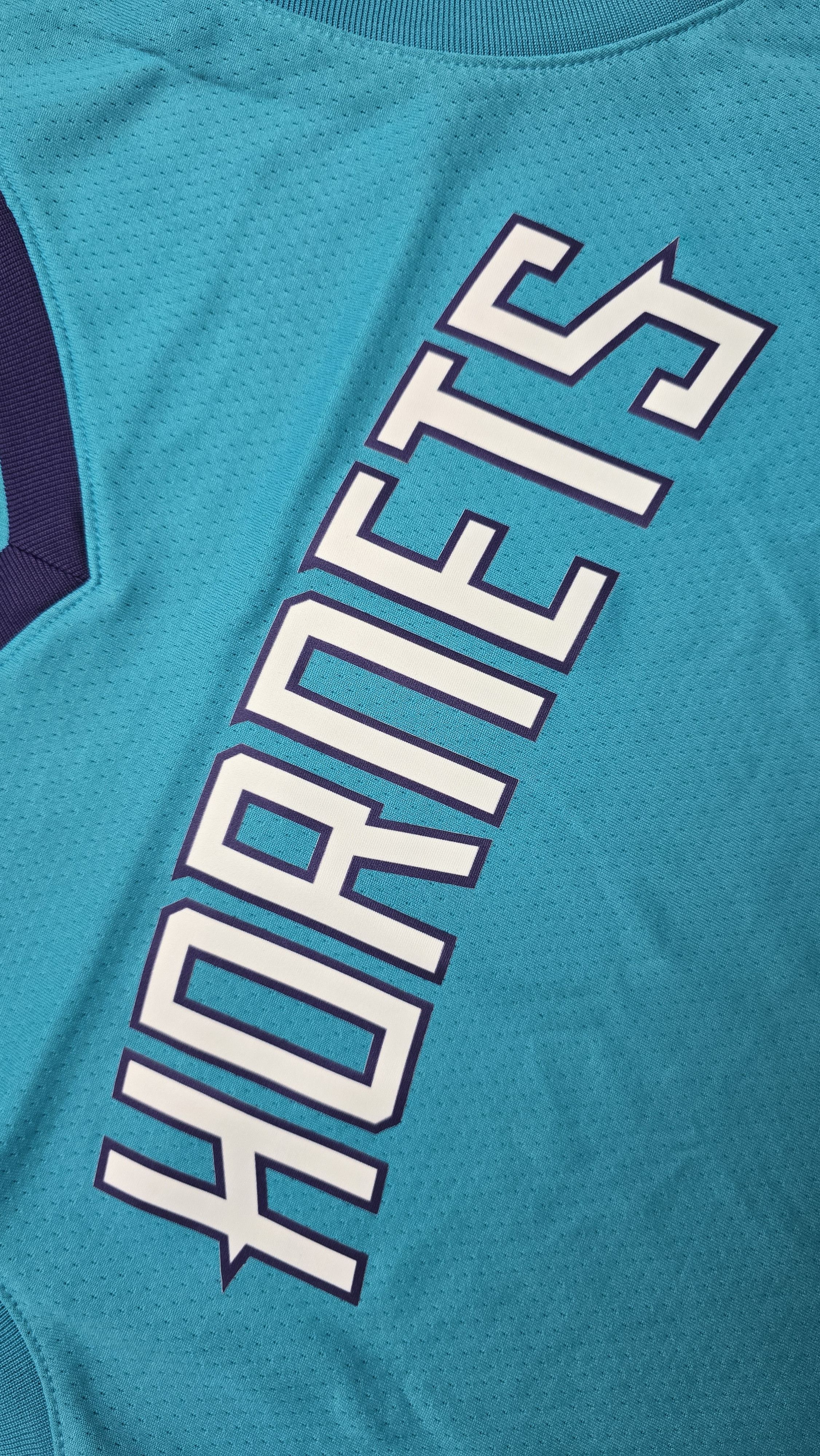 Nike Charlotte Hornets Jordan Brand Swingman Blank Jersey Teal Size US XL / EU 56 / 4 - 6 Thumbnail