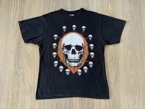 VIBE Skull Skeleton T-Shirt Size US XXL / EU 58 / 5 - 2 Thumbnail