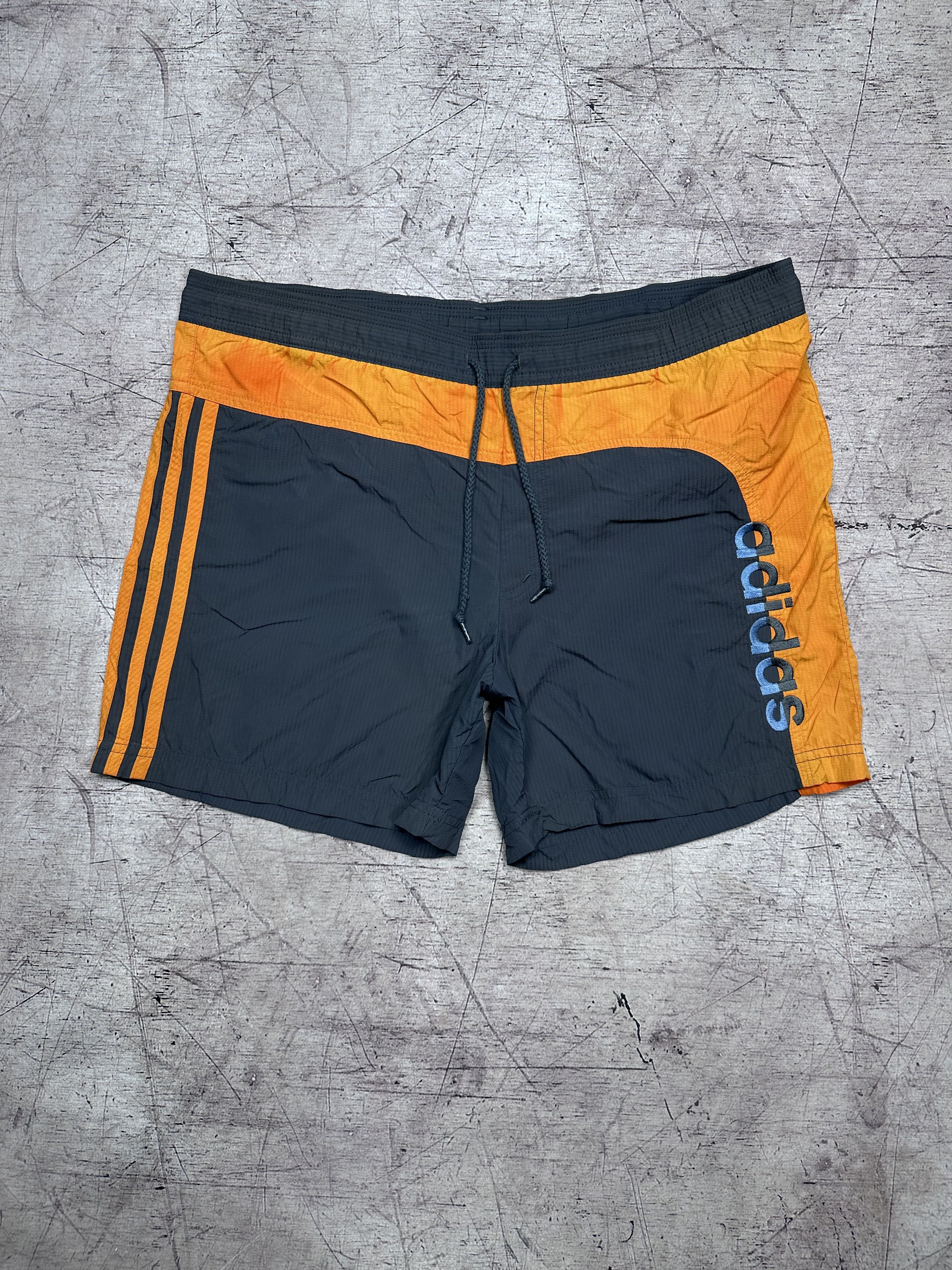 Adidas Adidas 90s Vintage Mens Nylon Swimming Shorts Size US 30 / EU 46 - 1 Thumbnail