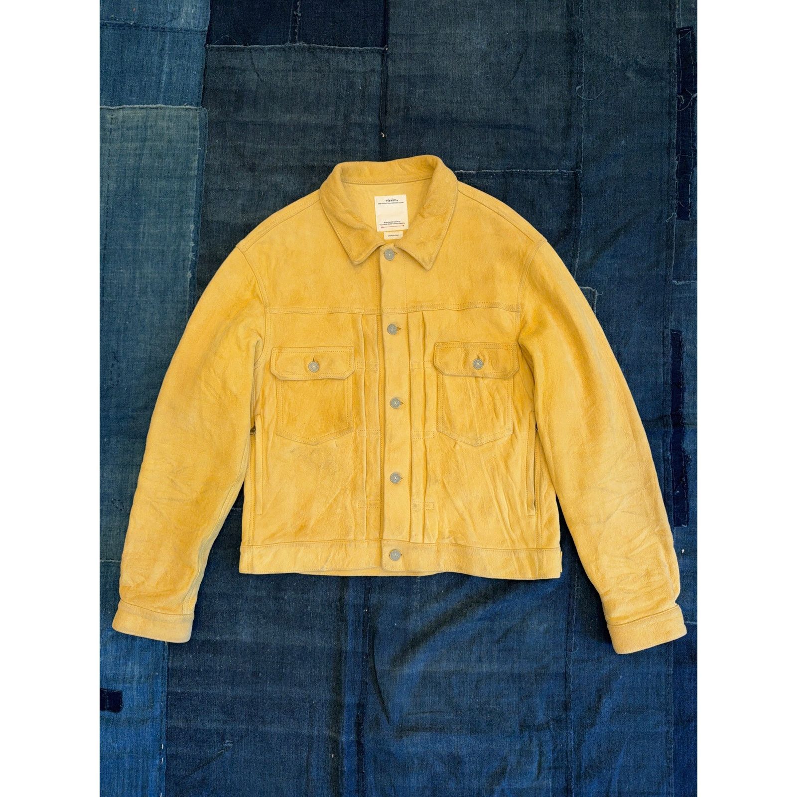 Visvim $7,000+ Visvim 2024 Lamb Suede 101 IT Jacket - 3 - Yellow Size US L / EU 52-54 / 3 - 1 Thumbnail