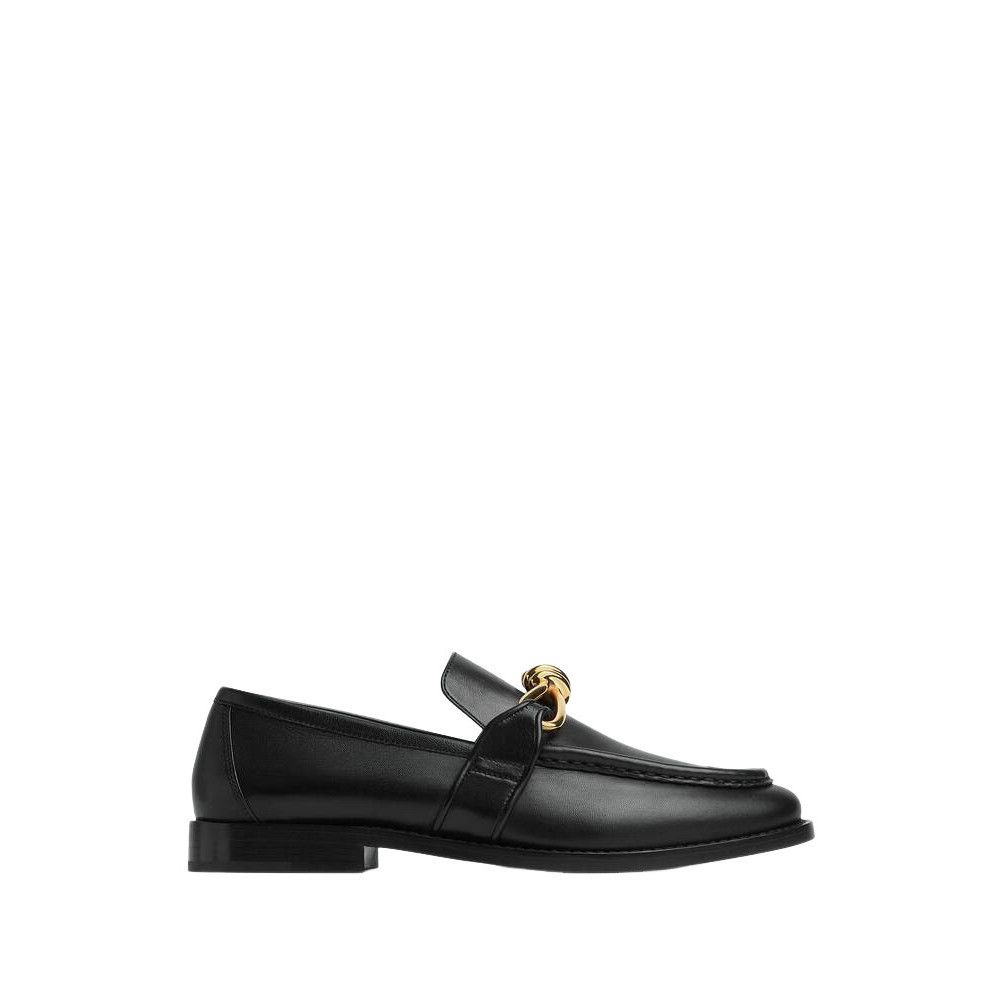 BOTTEGA VENETA Astaire $1200 Black Loafers New & Authentic (