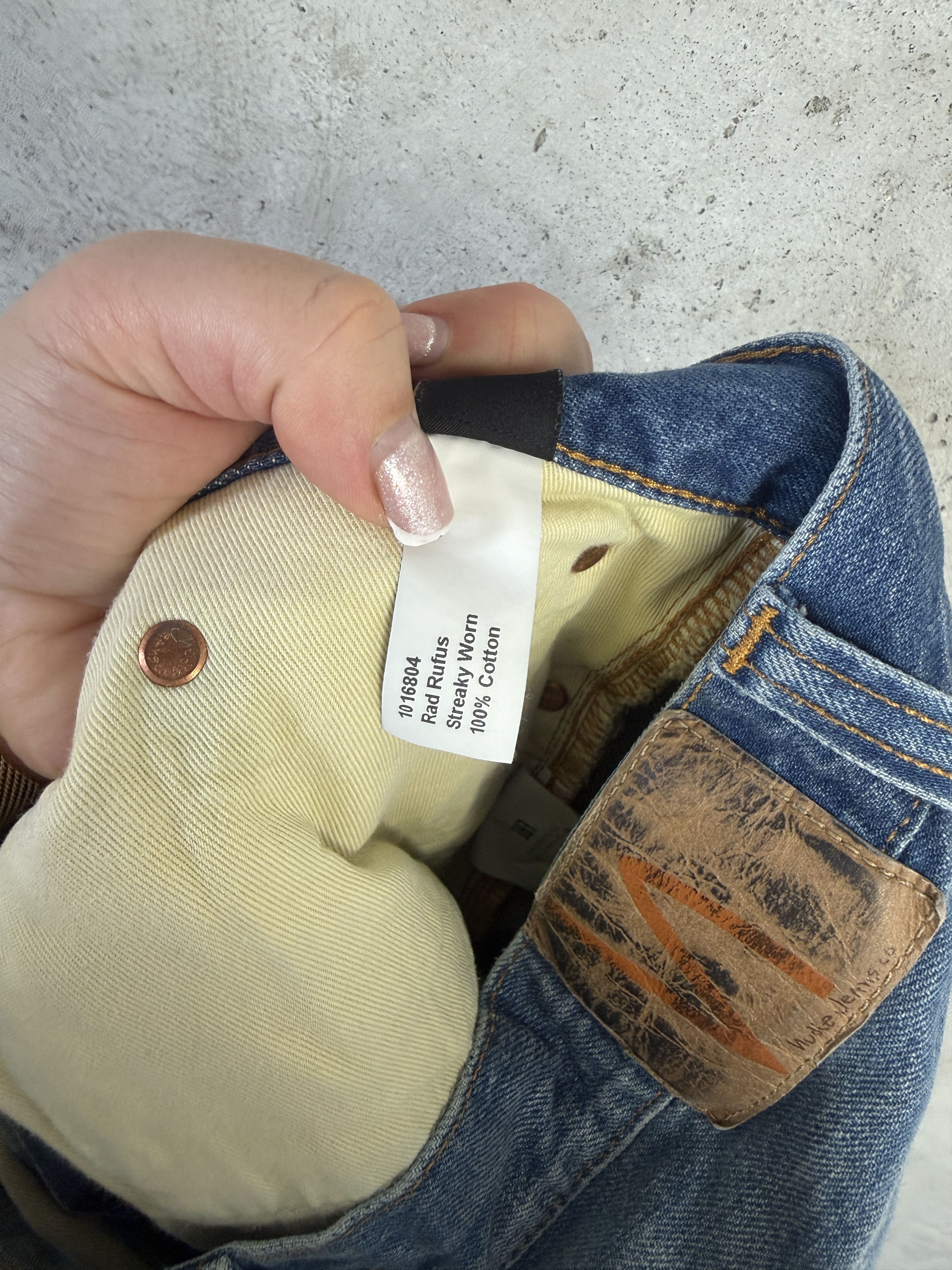 Nudie Jeans Nudie Jeans Rad Rufus denim jeans pants casual Size US 32 / EU 48 - 7 Thumbnail