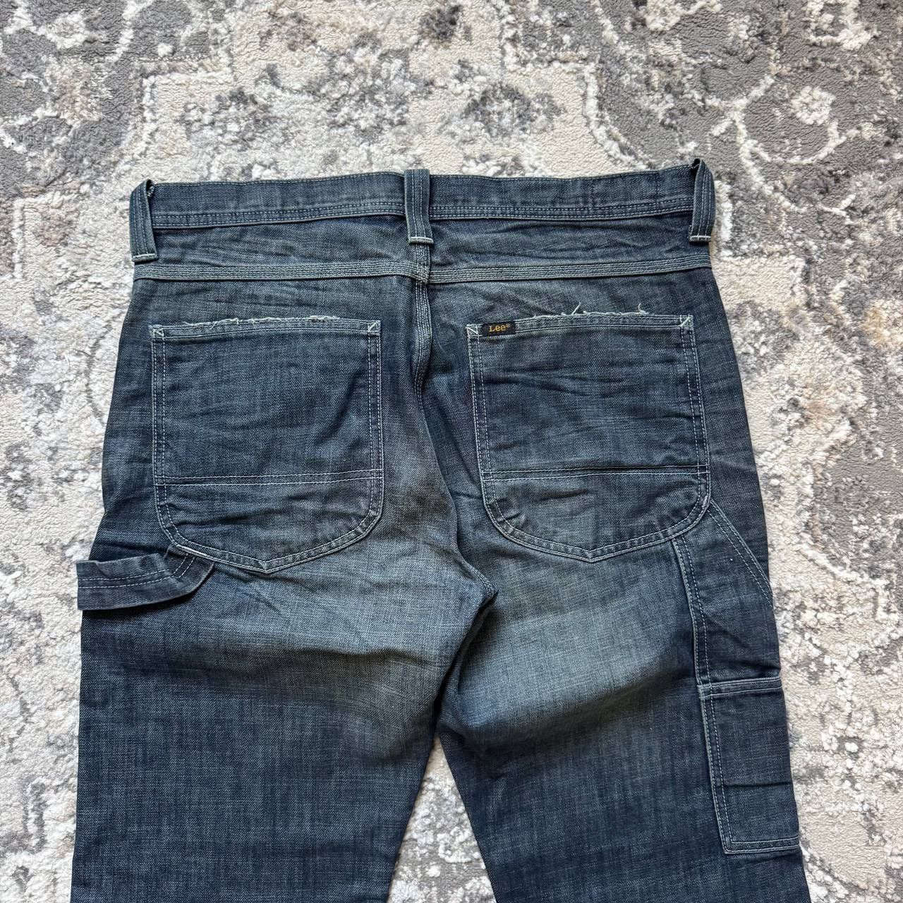 Lee Vintage Dirty Lee Carpenter Jeans Lee Worker Japan Denim Size US 32 / EU 48 - 4 Thumbnail