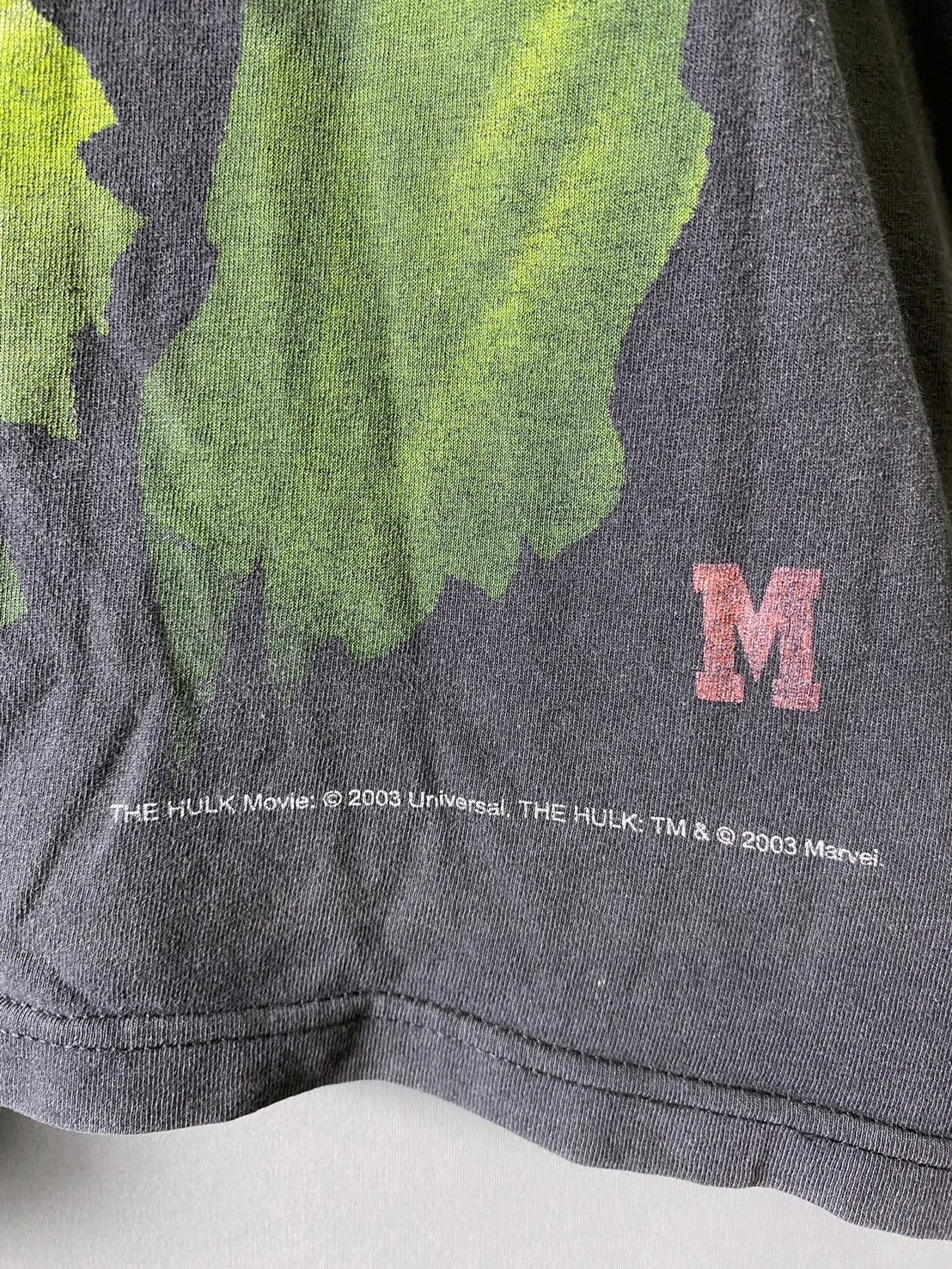 DC Comics × Marvel Comics × Vintage Vintage 2003 The Hulk Movie Promo Marvel Tee Size US M / EU 48-50 / 2 - 3 Thumbnail