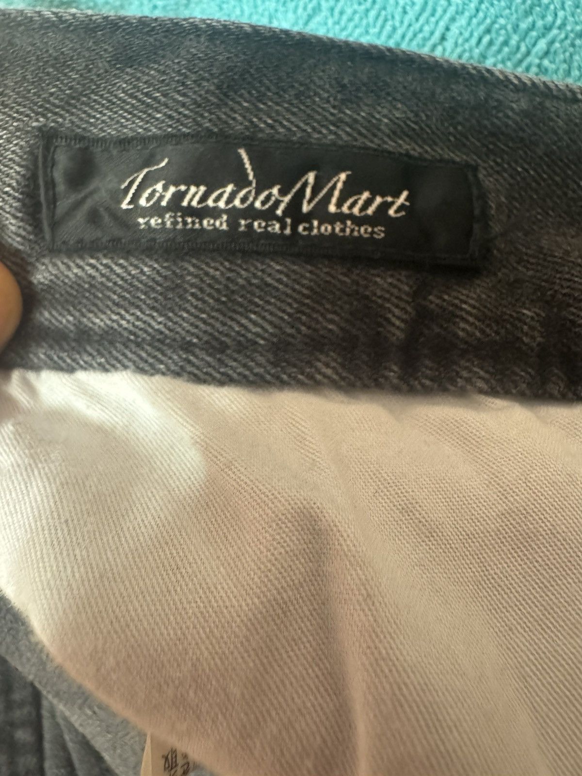 Tornado Mart Tornado Mart Fire Stitch Flare Jeans Size US 33 - 13 Thumbnail