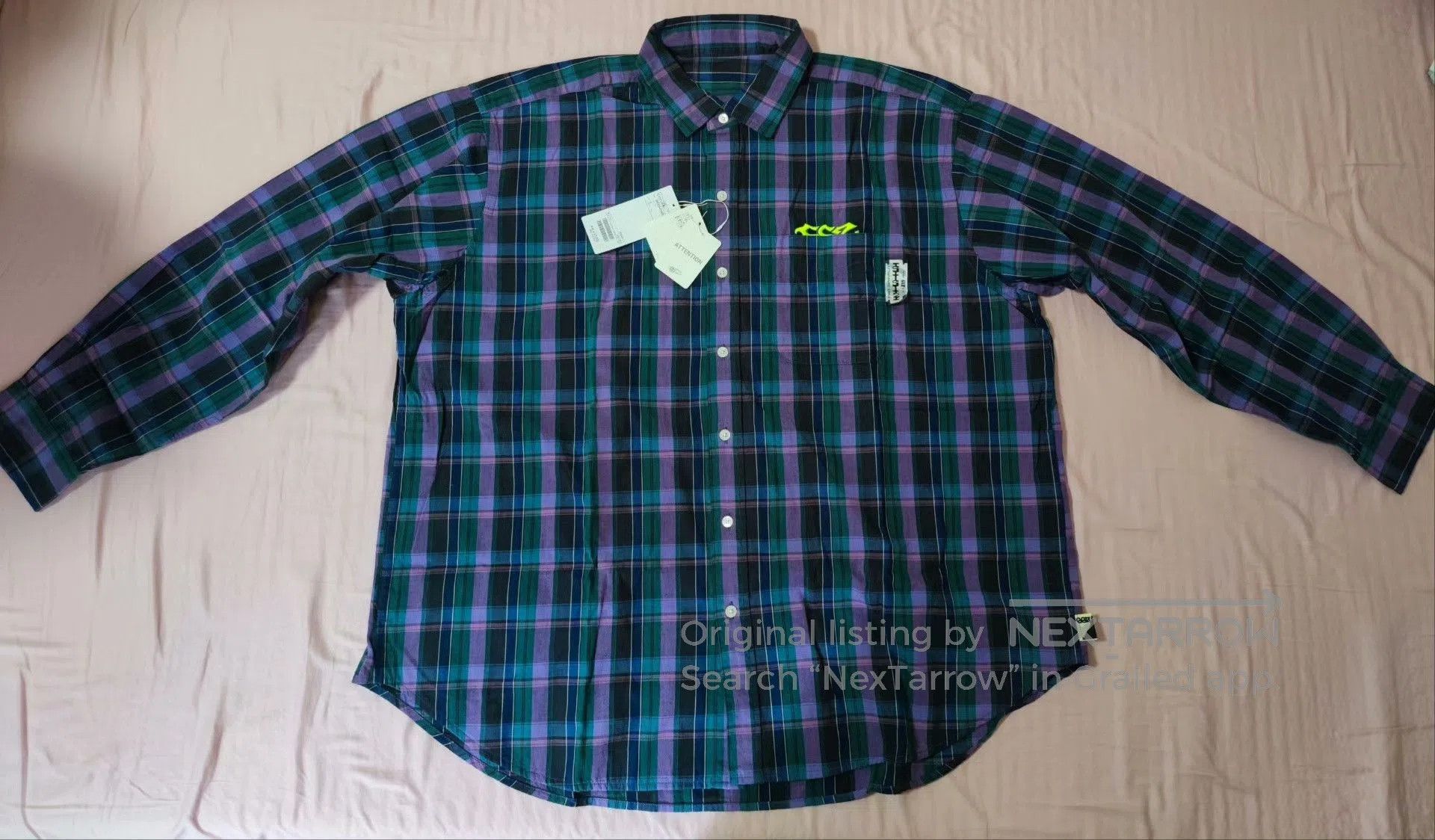 Beams Japan BEAMS JAPAN SSZ Madras Long Sleeve Shirt. Size US S / EU 44-46 / 1 - 1 Thumbnail