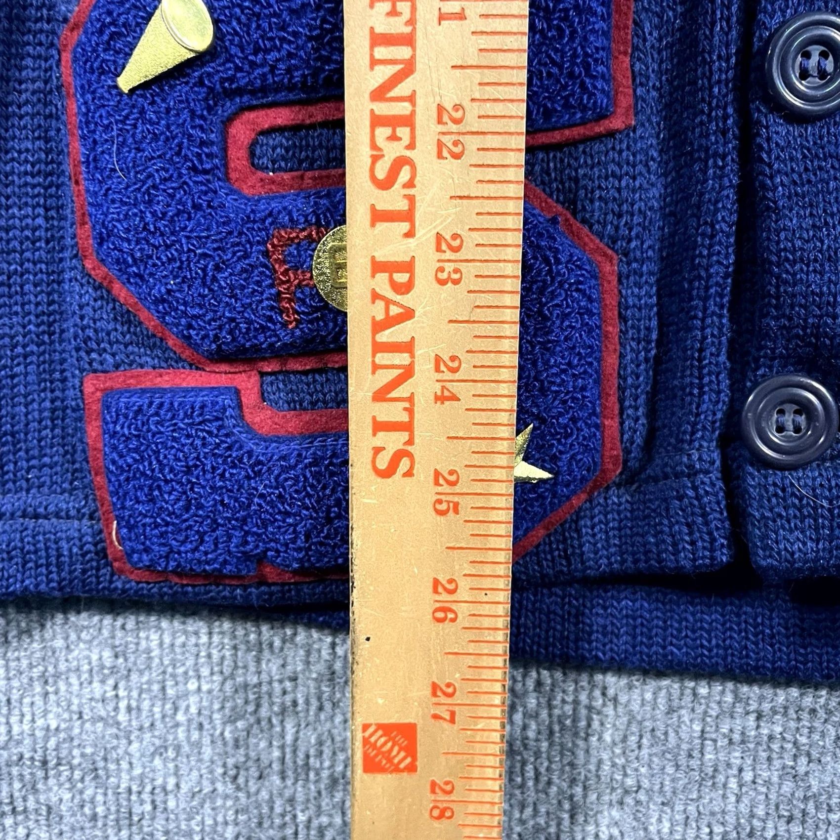 Vintage VINTAGE True Athletic Goods Sweater Cardigan Mens Small Blue 60s Golf Varsity V-Neck Knit Size US S / EU 44-46 / 1 - 5 Thumbnail