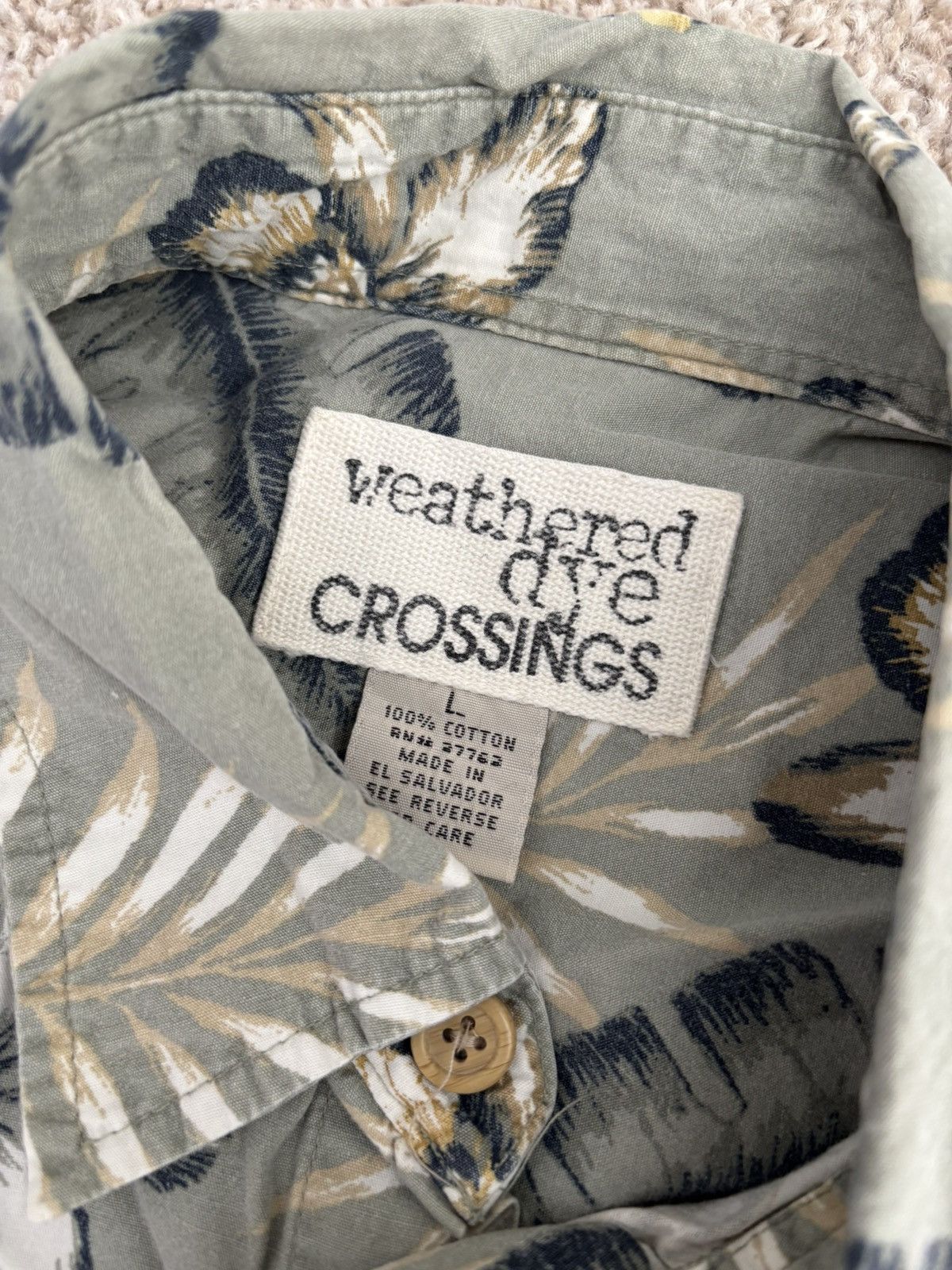 Vintage Vintage Hawaiian Button Up Beach Shirt Size US L / EU 52-54 / 3 - 2 Thumbnail