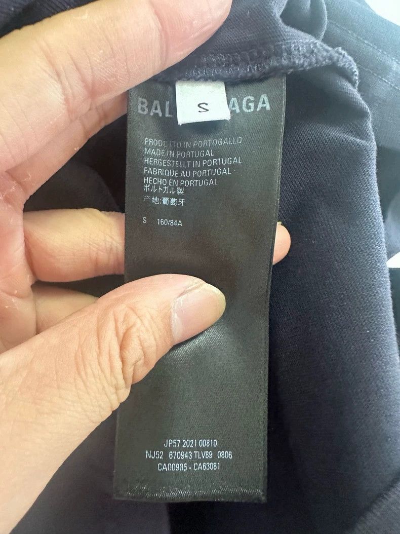 Balenciaga Balenciaga Scissors wheat ear logo short sleeve Size US S / EU 44-46 / 1 - 3 Thumbnail