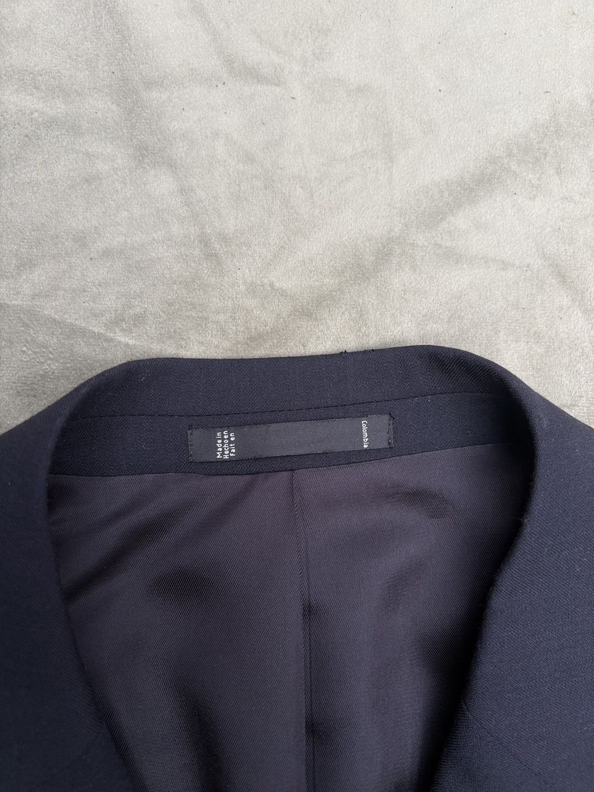 Emanuel Ungaro Emanuel by Emanuel Ungaro Navy 3-Button Wool Blazer Size 42 Size 42S - 6 Thumbnail