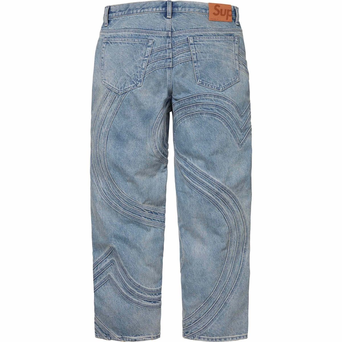 Supreme Supreme S Logo Loose Fit Jean Size US 36 / EU 52 - 2 Thumbnail
