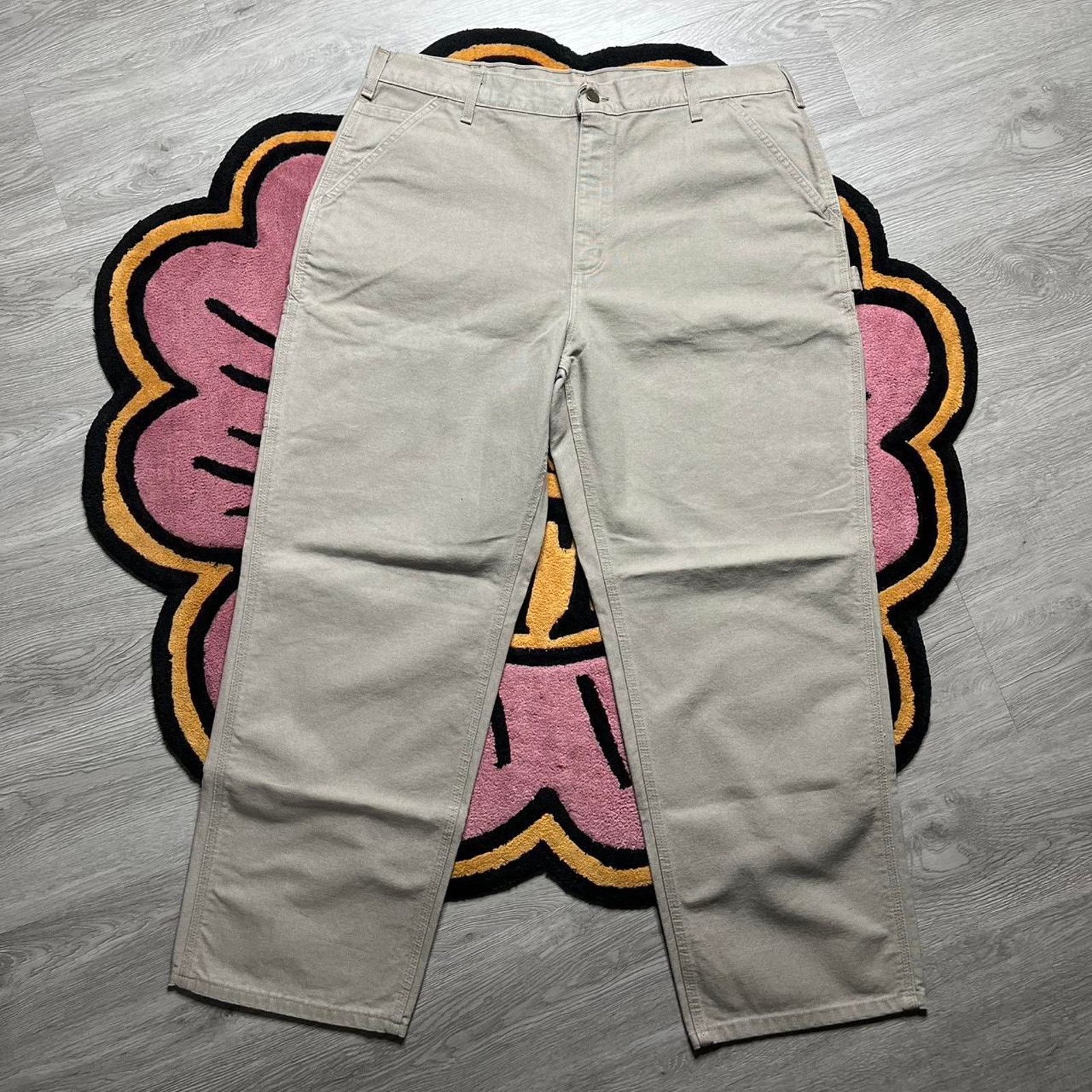 Carhartt Carhartt Original Dungaree Fit Carpenter Work Pants 38x30 Size US 38 / EU 54 - 3 Thumbnail