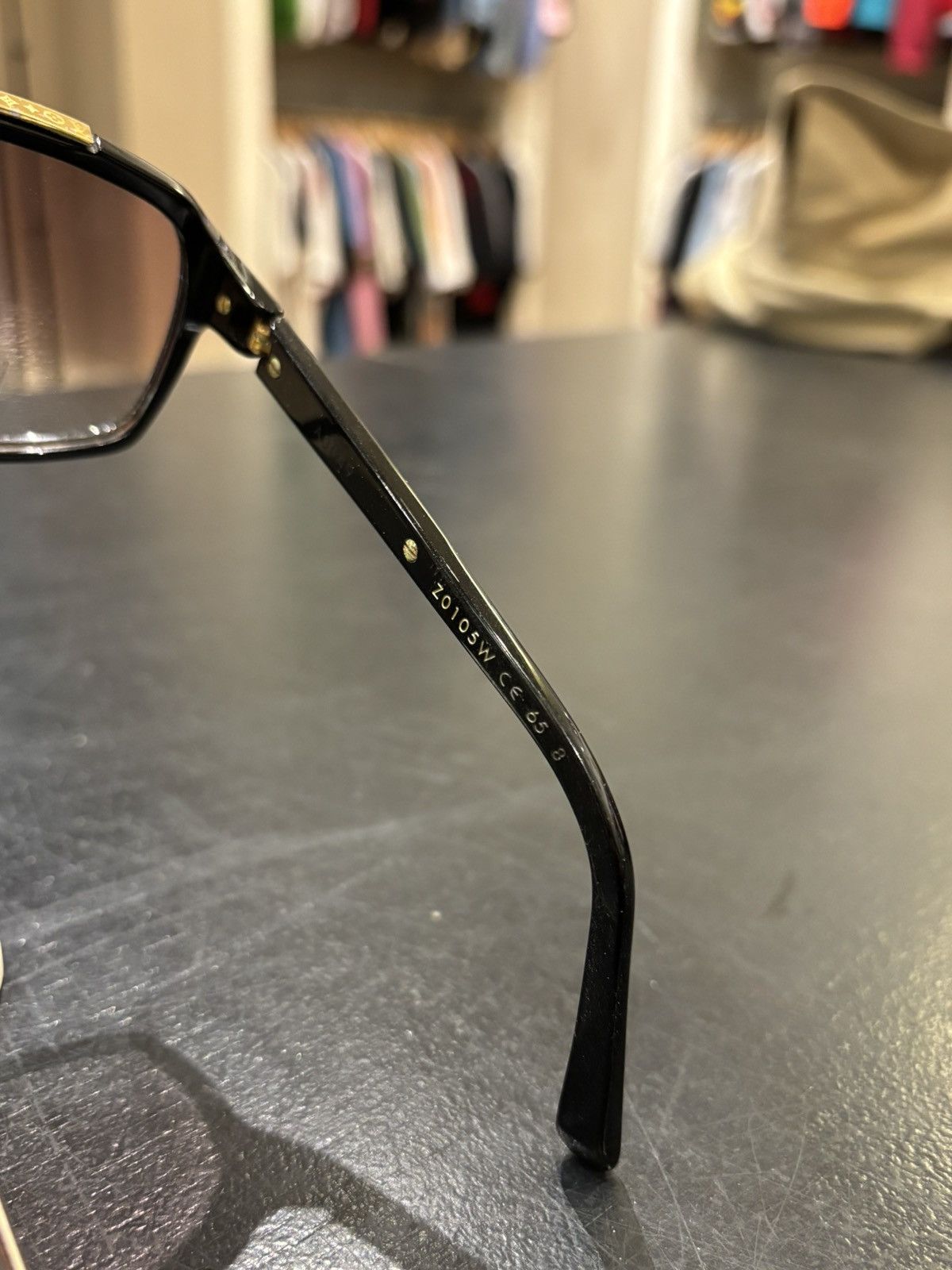 Louis Vuitton Louis Vuitton Evidence Millionaire Sunglasses Size ONE SIZE - 9 Thumbnail