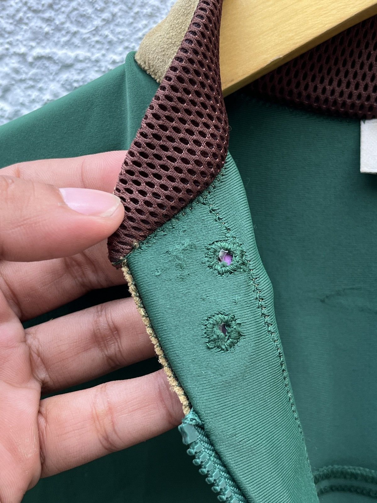 Miu Miu FW99 Miu Miu Suede Panelled Jacket Size XS / US 0-2 / IT 36-38 - 14 Thumbnail
