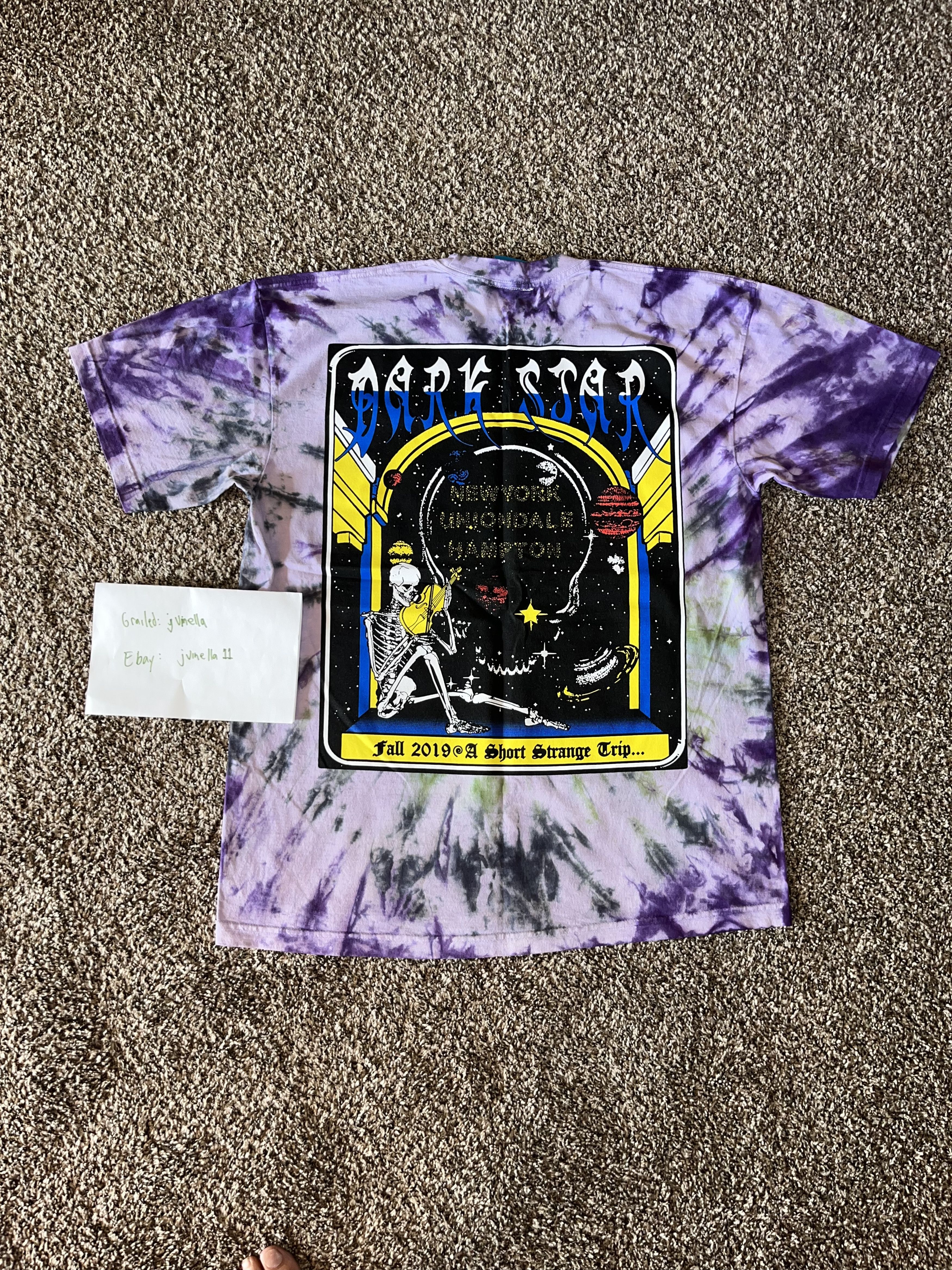 Grateful Dead × Online Ceramics Online ceramics fall tour 2019 tee size L brand new Size US L / EU 52-54 / 3 - 1 Thumbnail