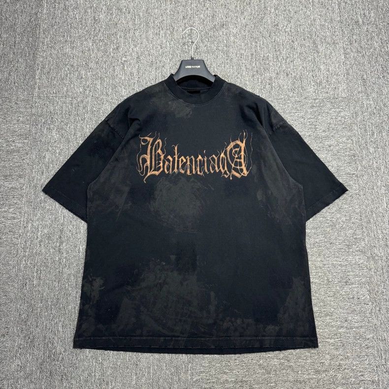 Balenciaga Balenciaga Sanskrit Subscript Short Sleeve Size US XS / EU 42 / 0 - 1 Thumbnail
