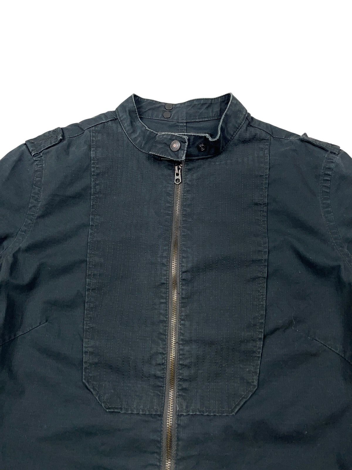 G-Star Vintage G-Star Raw Zip Biker Jacket Lightweight Overshirt Size S / US 4 / IT 40 - 5 Thumbnail