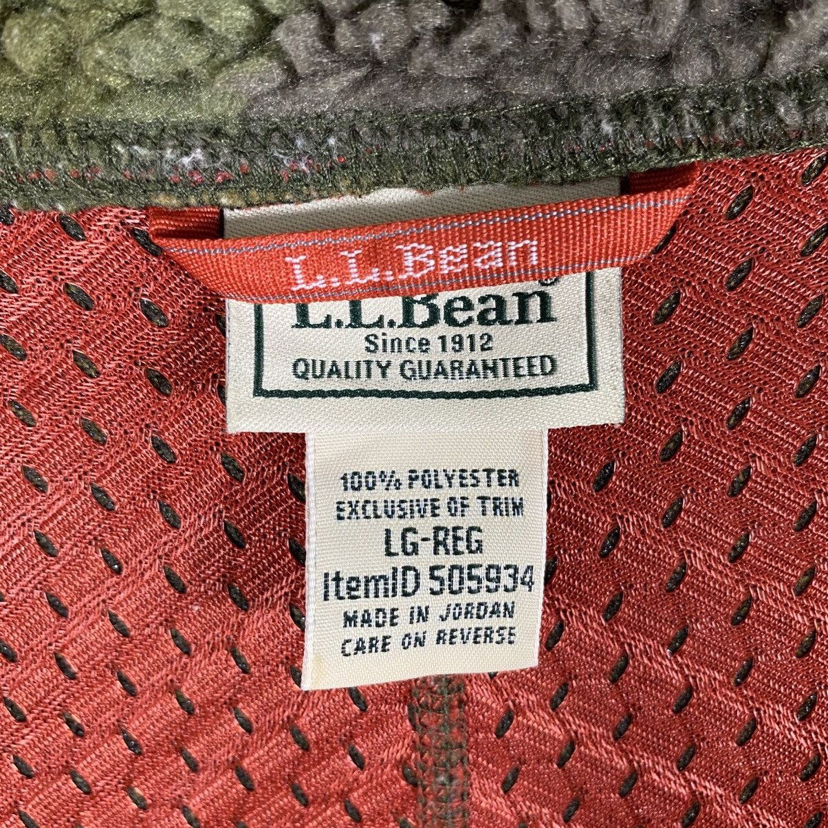 L.L. Bean LL Bean Fleece Camo Zipper Vest L Size Size L / US 10 / IT 46 - 9 Thumbnail