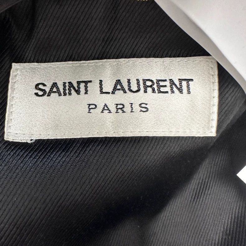 Saint Laurent Paris Saint Laurent Leather Biker Jacket- Size US S / EU 44-46 / 1 - 6 Thumbnail