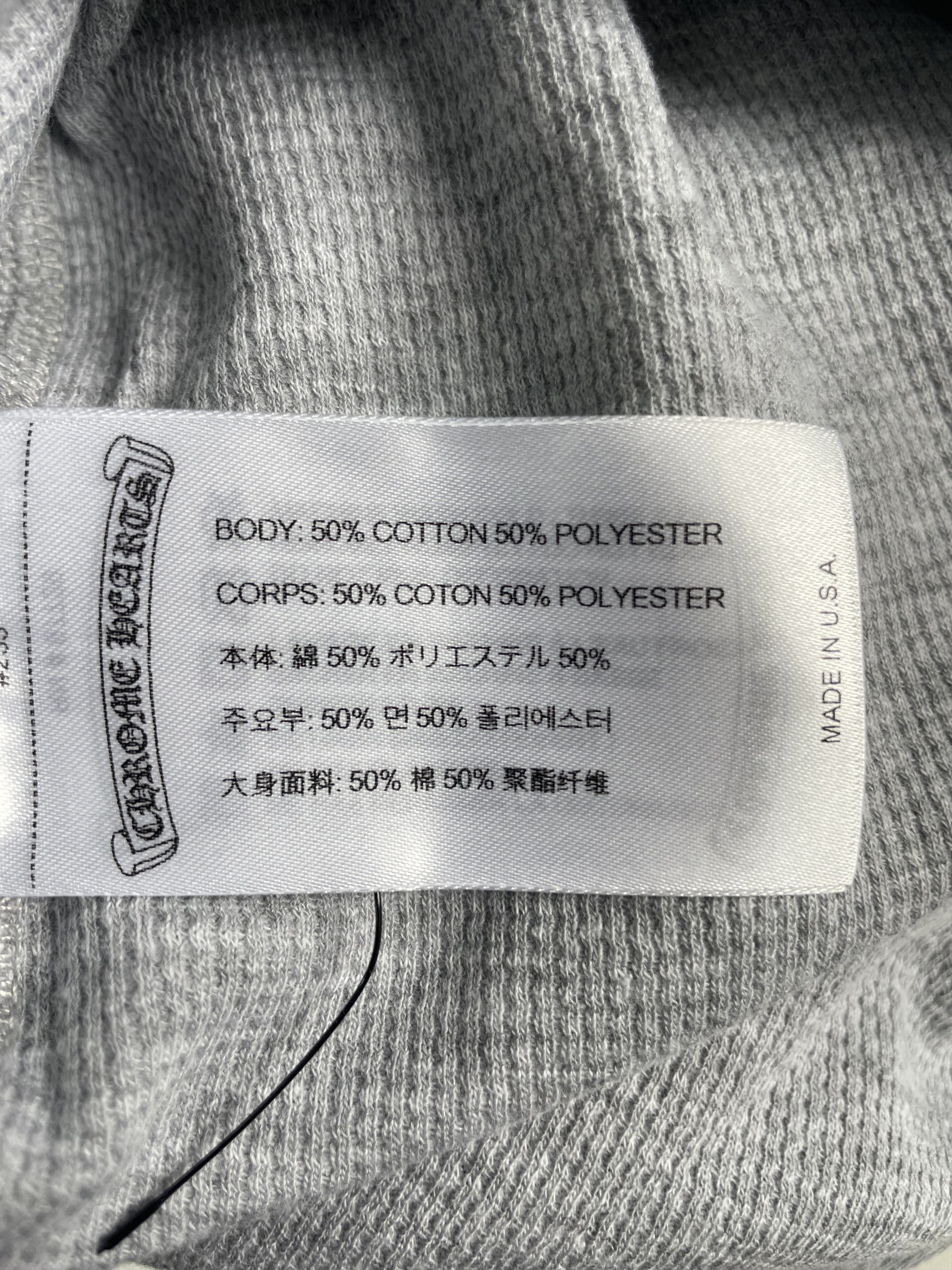 Chrome Hearts Chrome Hearts Scroll Logo Sleeve Waffle Thermal Shirt Size M / US 6-8 / IT 42-44 - 9 Thumbnail
