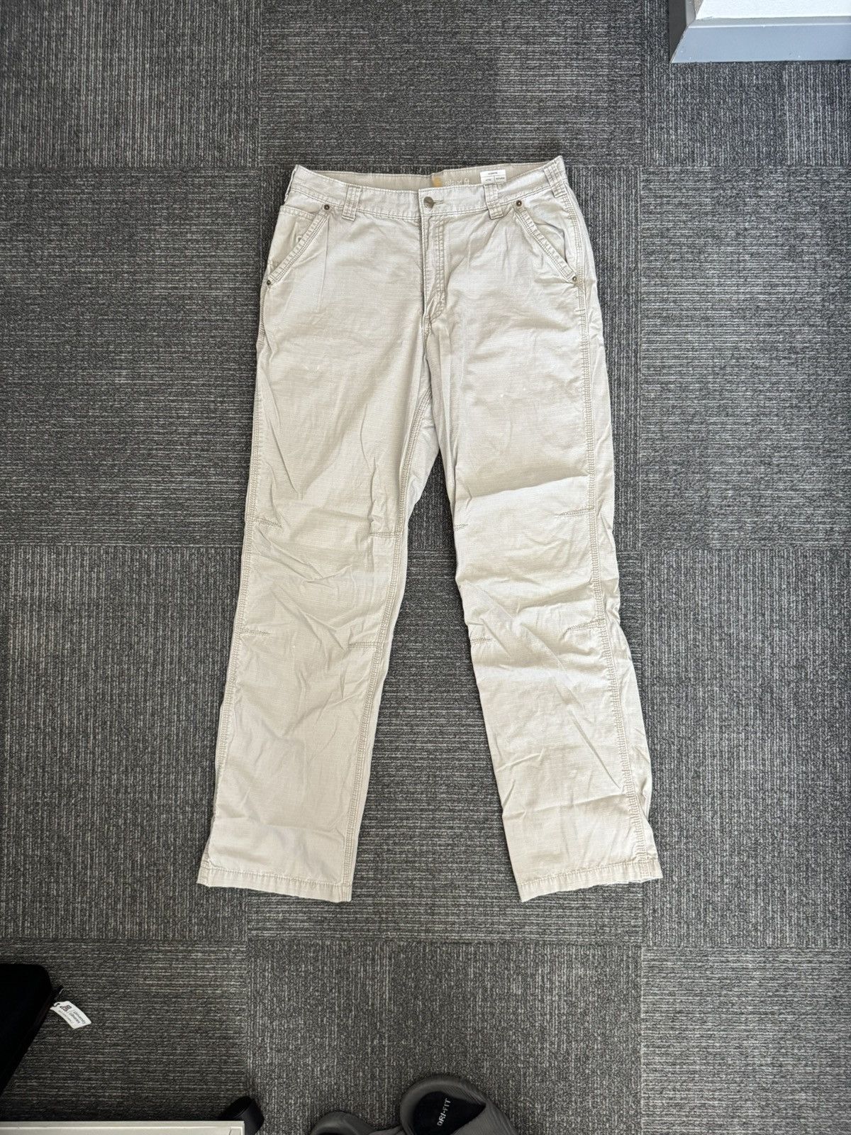 Carhartt Tan Vintage Carhartt Carpenter Pants Size US 40 / EU 56 - 1 Thumbnail