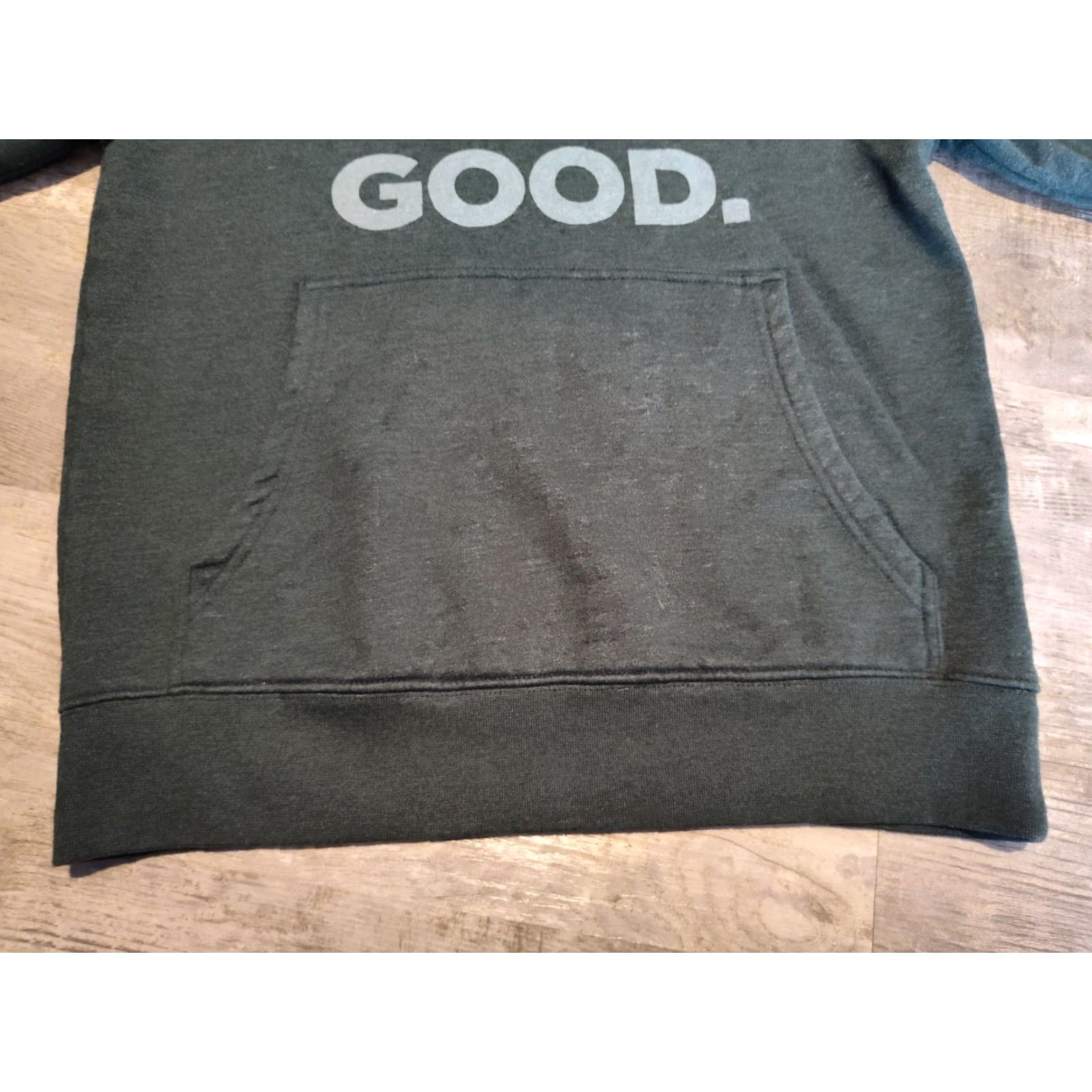 Cotopaxi Cotopaxi Hoodie Womens S Green Heather "Do Good" Graphic Fleece Pullover EUC Size S / US 4 / IT 40 - 6 Thumbnail