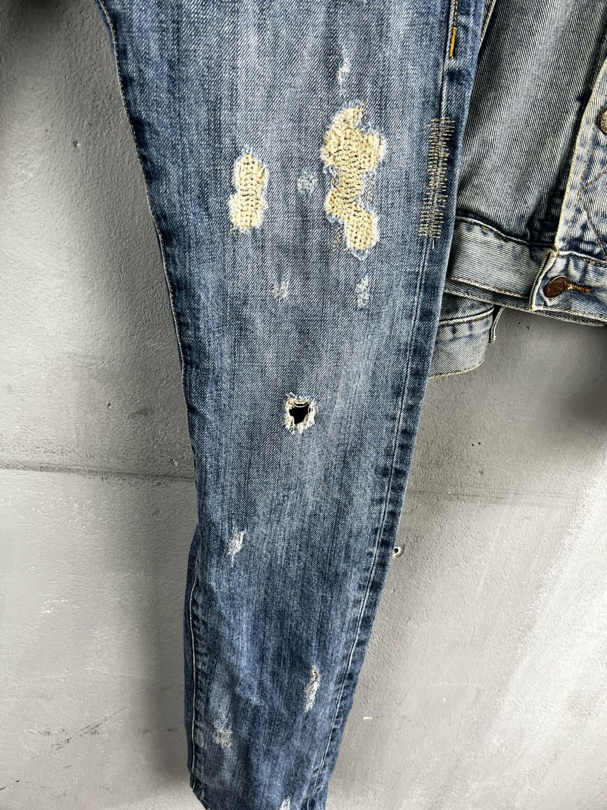 True Religion True Religion distressed denim pants y2k Size 28" / US 6 / IT 42 - 11 Thumbnail