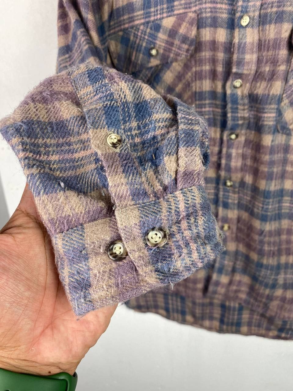 Japanese Brand maiden voyage wool shirt nice design Size US M / EU 48-50 / 2 - 4 Thumbnail
