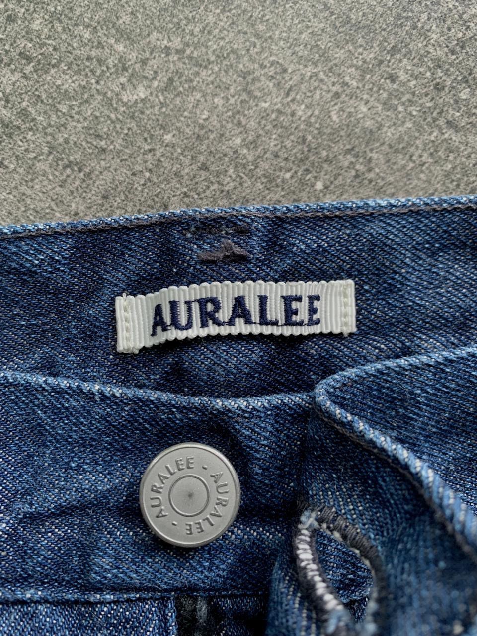 Auralee FREE TAX! Hard Twist Wideleg Denim Jeans Size US 32 / EU 48 - 8 Thumbnail