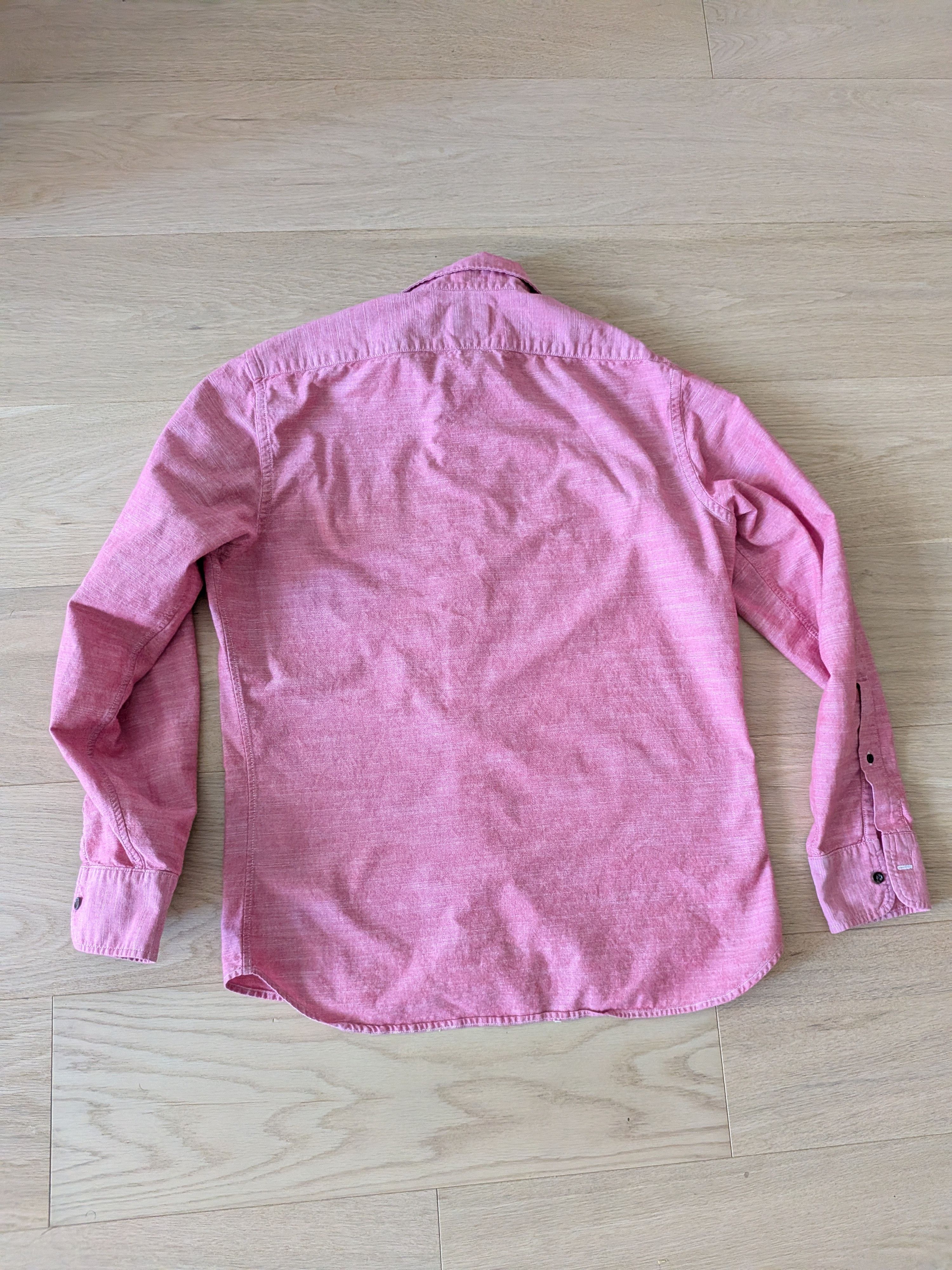 Taylor Stitch Made in USA - Taylor Stitch Chambray Shirt Size US M / EU 48-50 / 2 - 4 Thumbnail