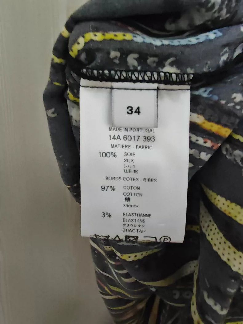 Givenchy Givenchy Silk Mulberry Silk Short Sleeve 2506-Nextarrow Size US XS / EU 42 / 0 - 4 Thumbnail