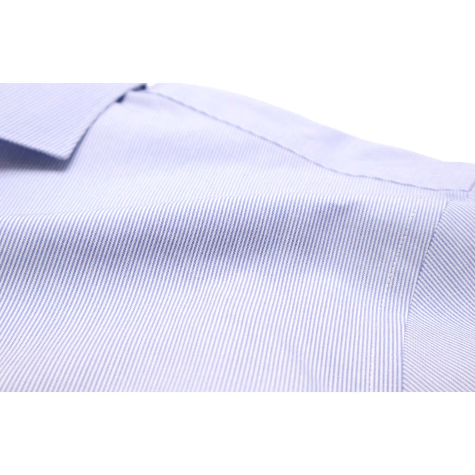 Suitsupply SUITSUPPLY Shirt Men's 44-7 / 17 1/2L Extra Slim Fit Try On Formal Cutaway Neck Size 44R - 6 Thumbnail