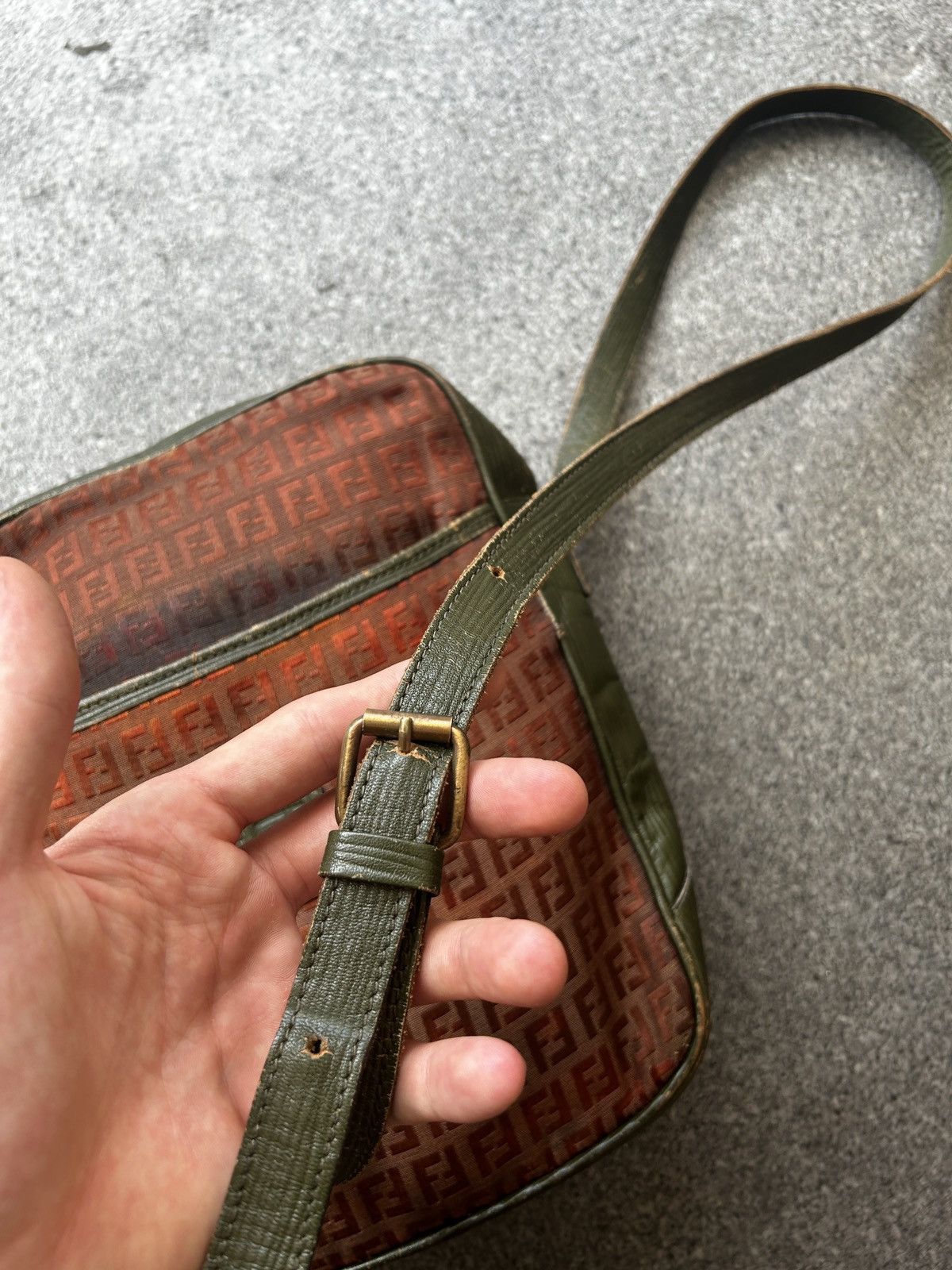 Fendi × Vintage Rare Vintage Fendi Monogram Shoulder Bag Size ONE SIZE - 16 Thumbnail